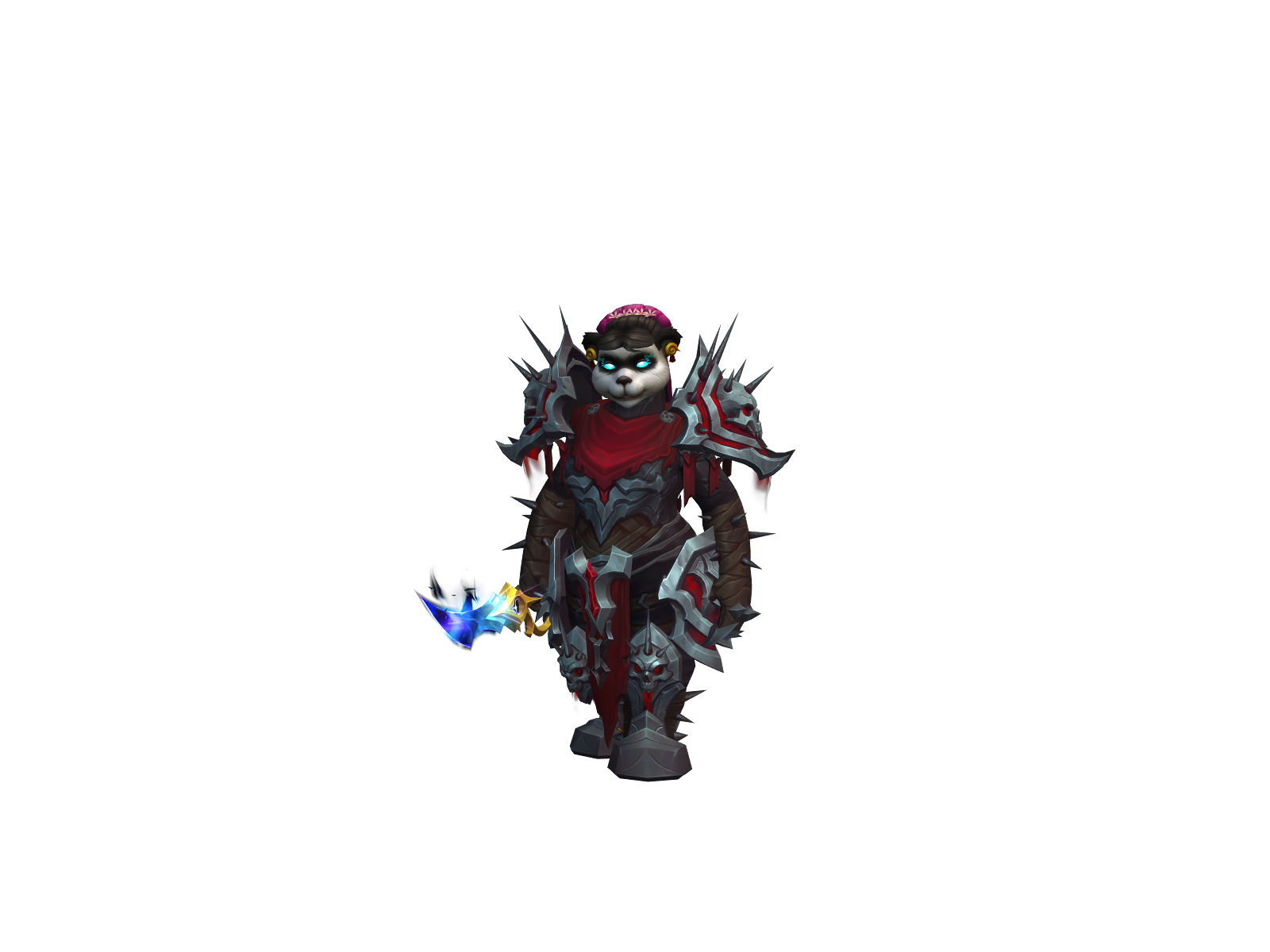 Pandadkgodx 3D character render