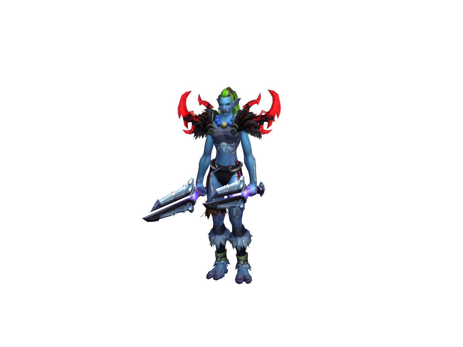Toxwound 3D character render