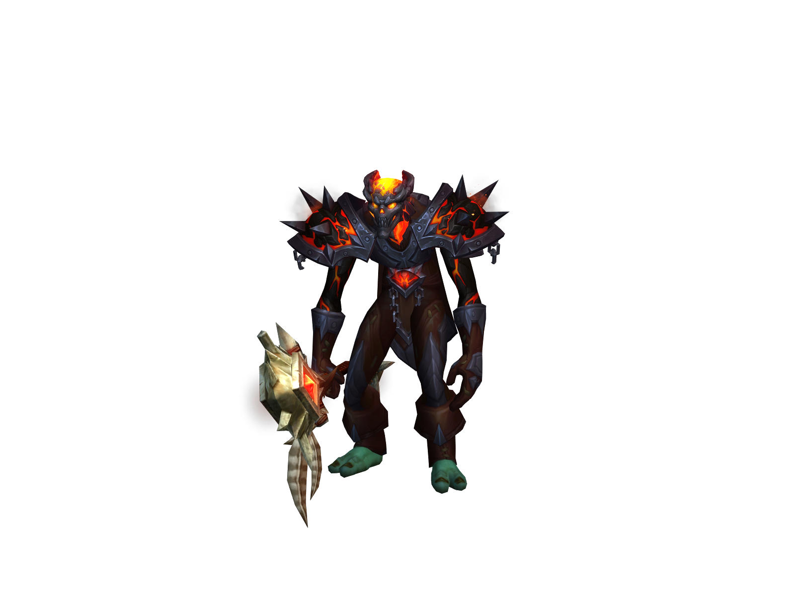 Skelzar 3D character render