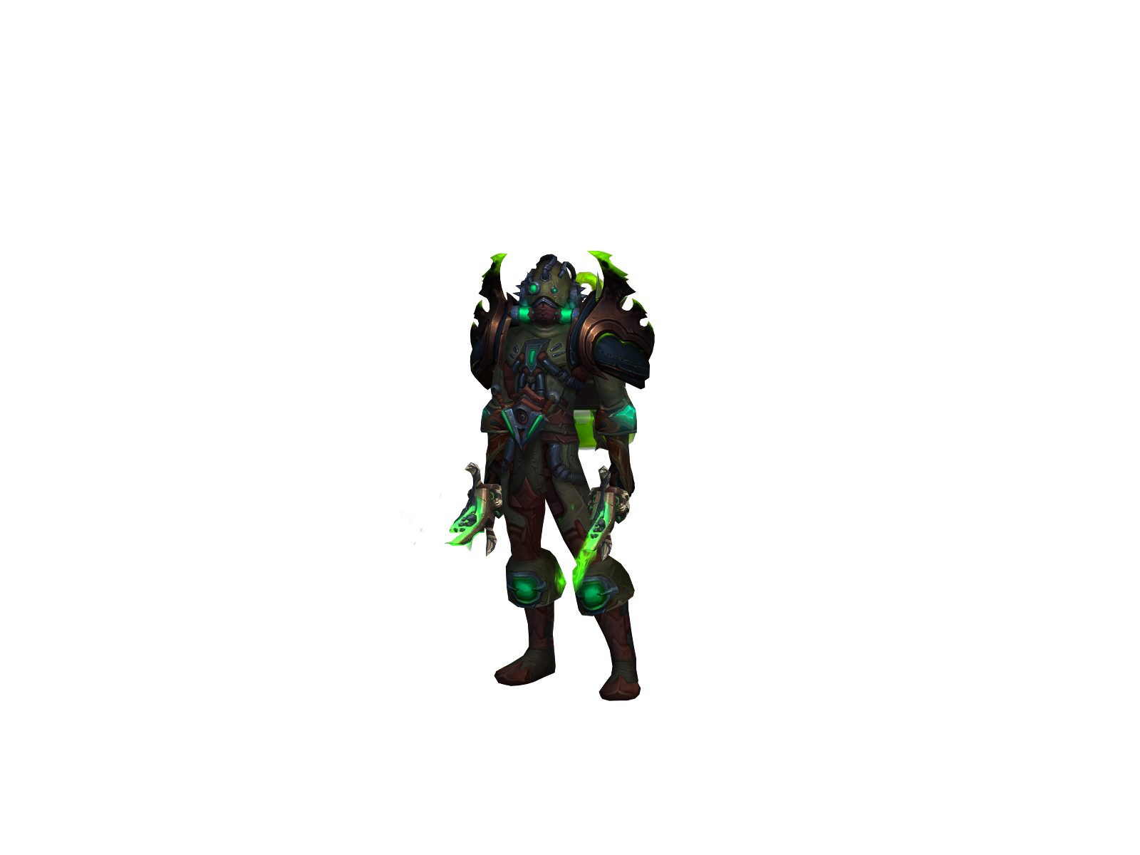 Powerdaggin 3D character render