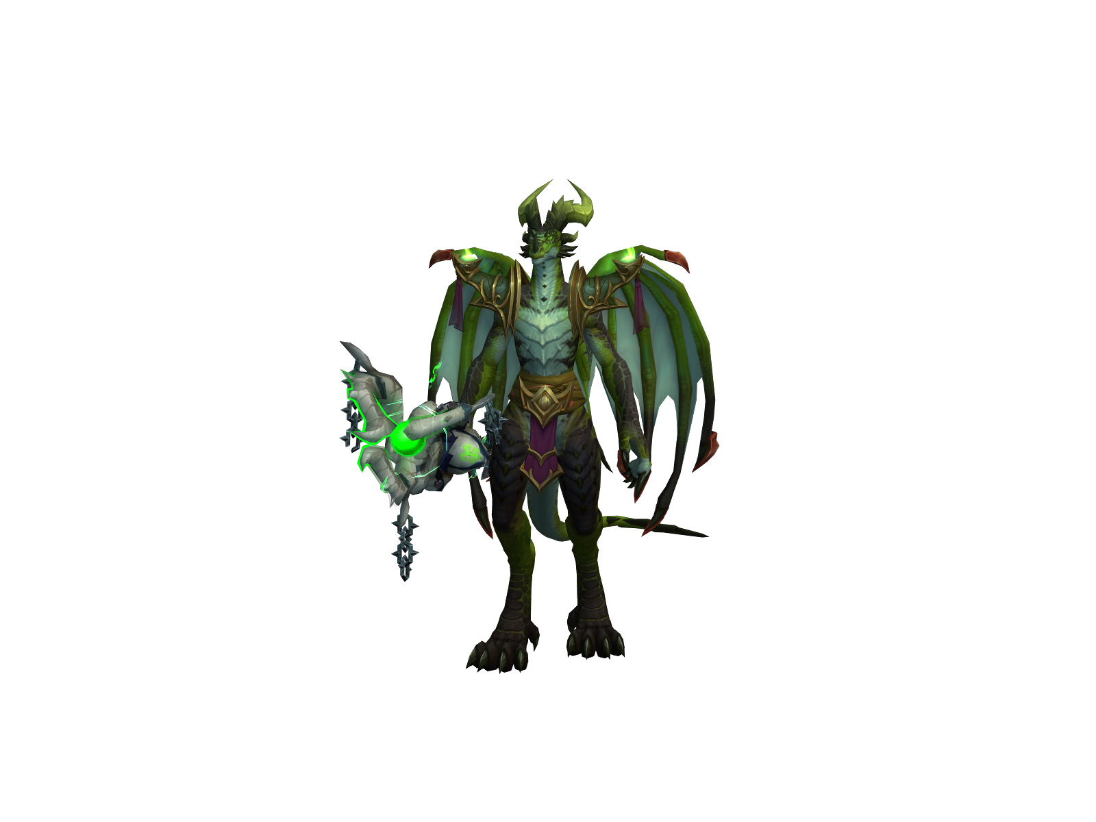 Dragondic 3D character render