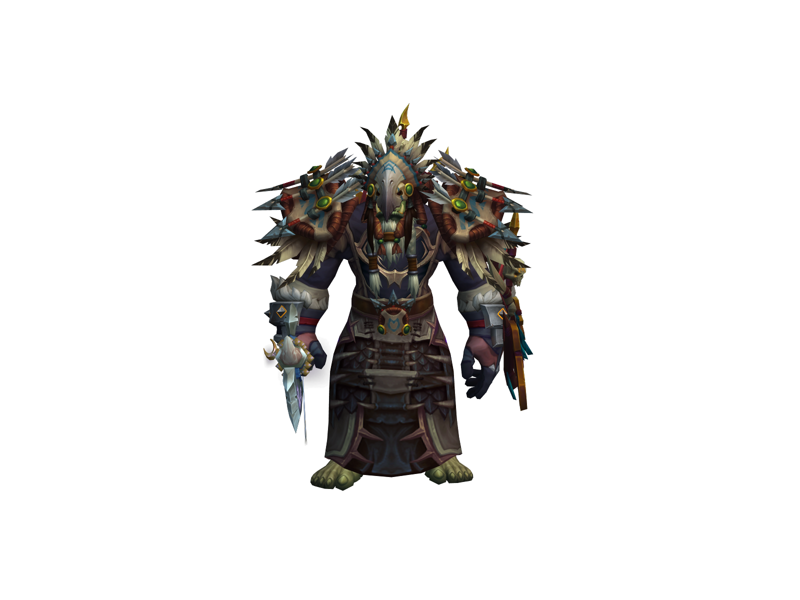 Moroara 3D character render
