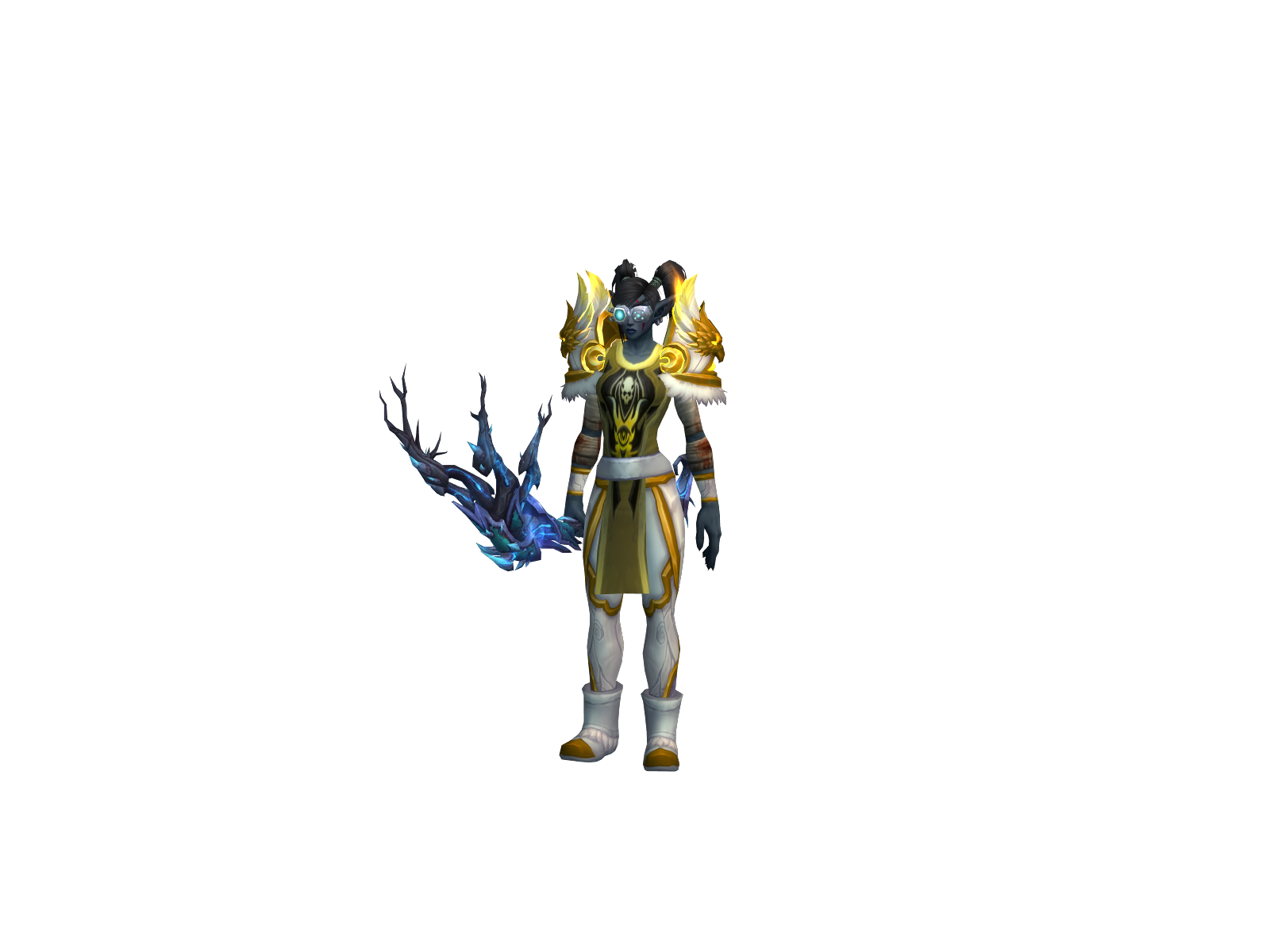 Choke 3D character render