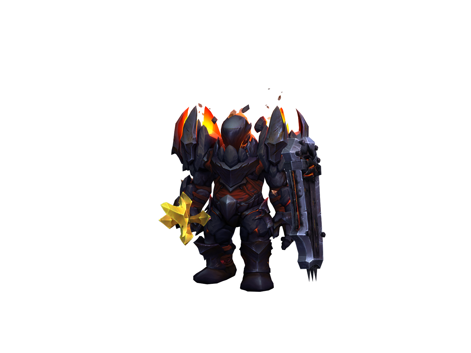 Brolyr 3D character render