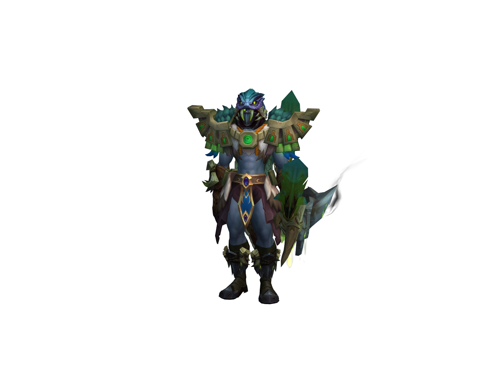 Mythman 3D character render
