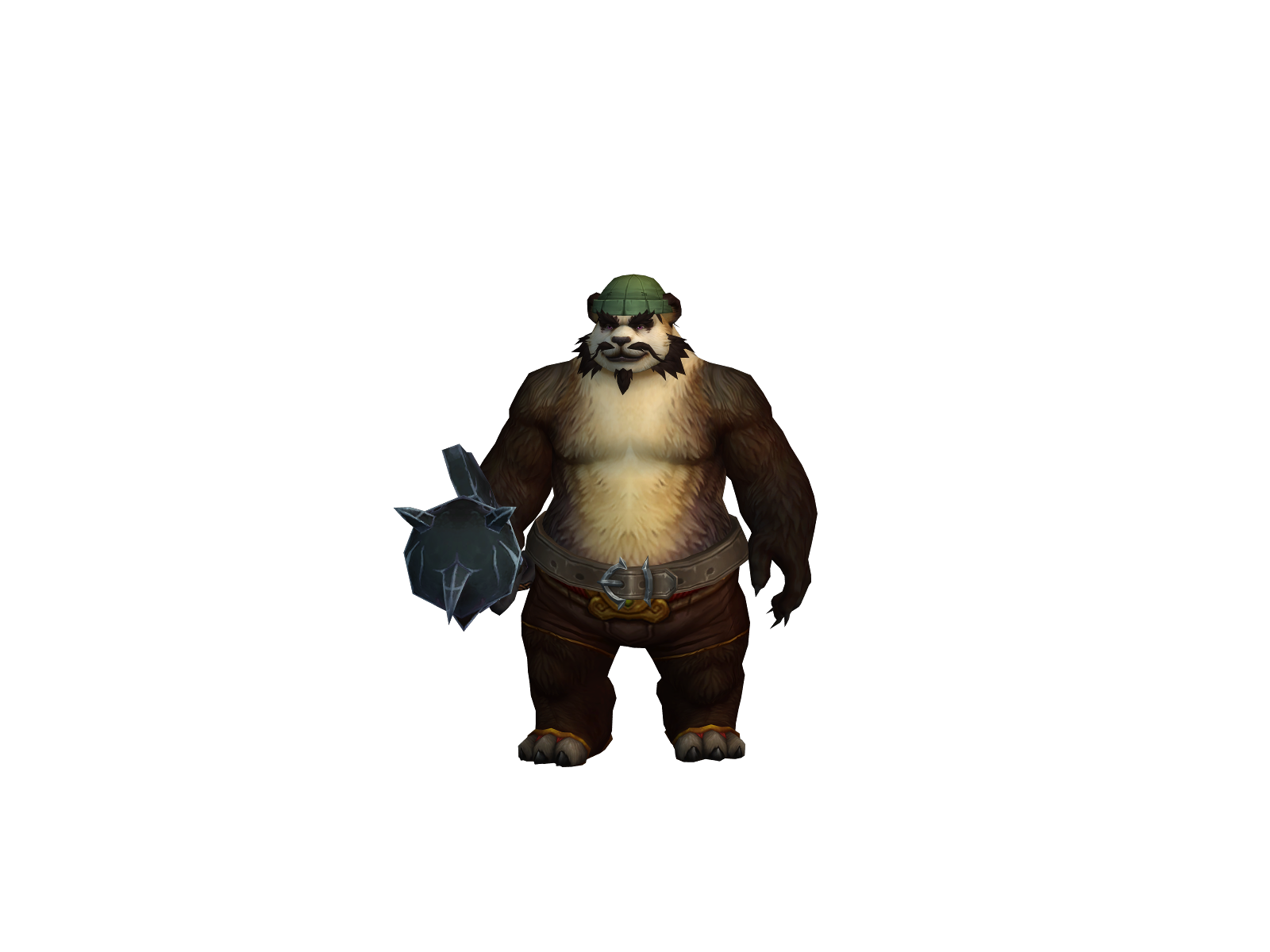 Ujos 3D character render