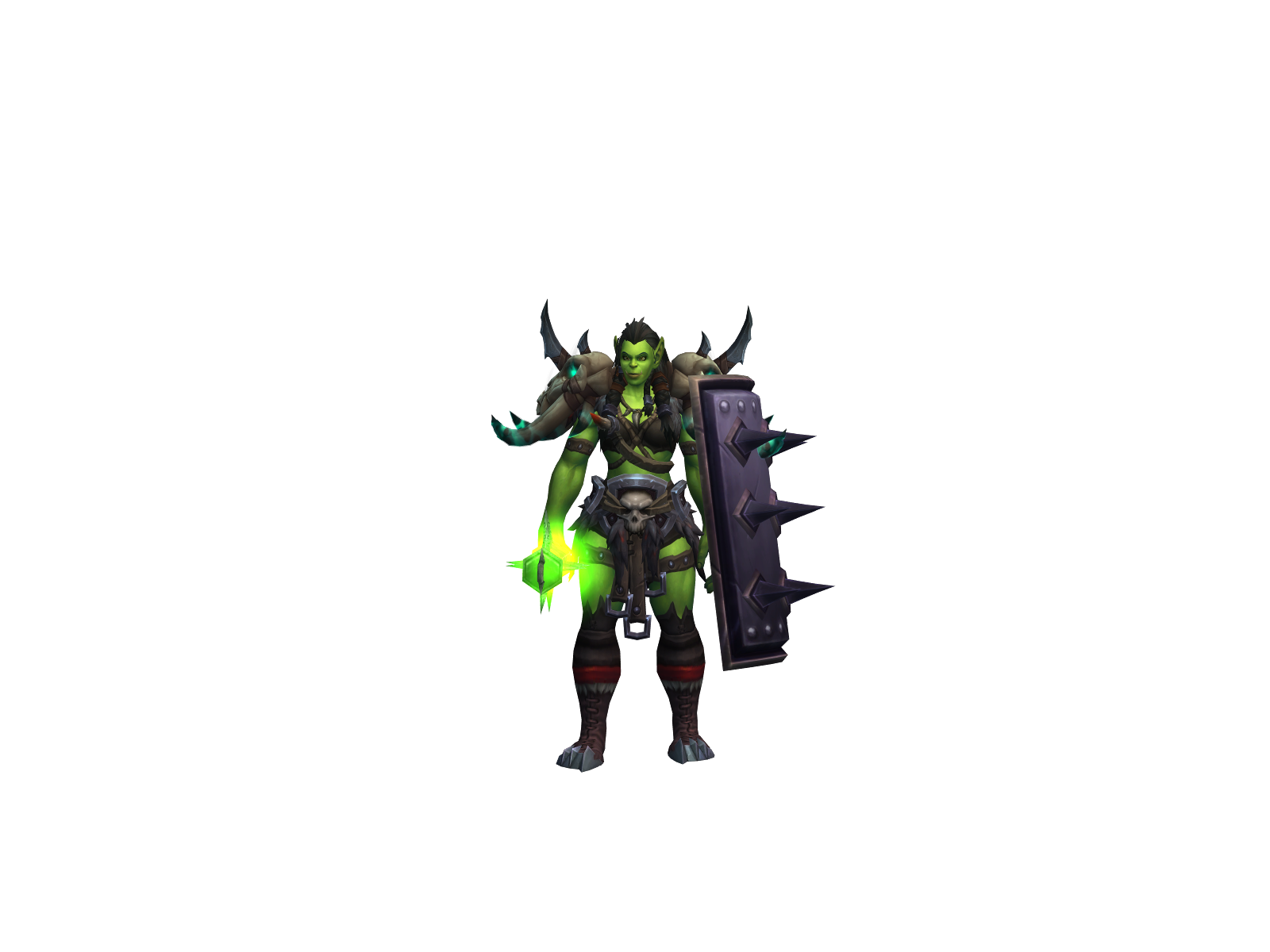 Walersham 3D character render