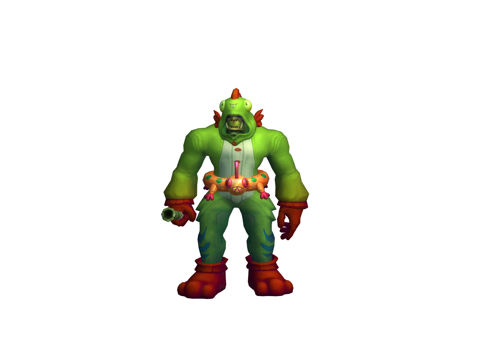 Arauxw 3D character render