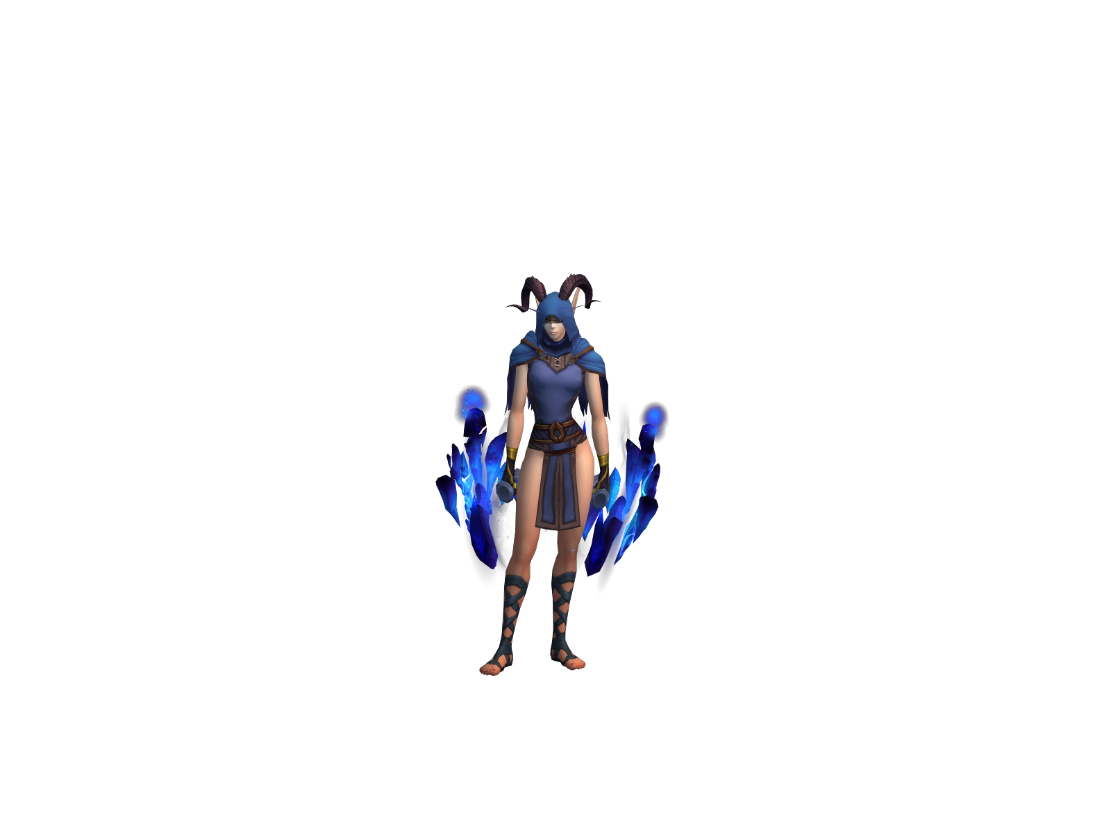 Delerann 3D character render