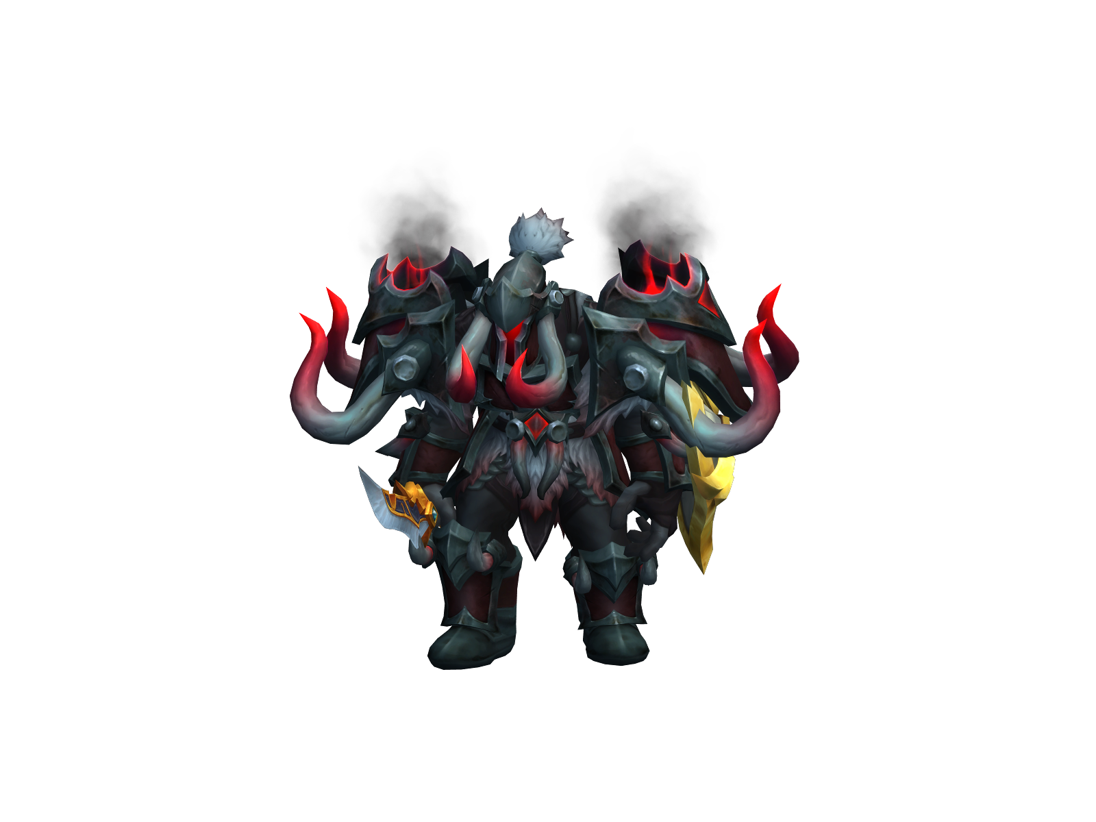Cròm 3D character render