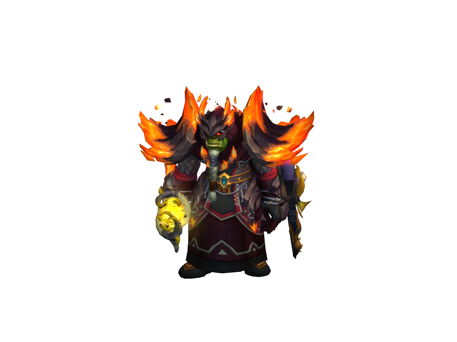 Aldahr 3D character render