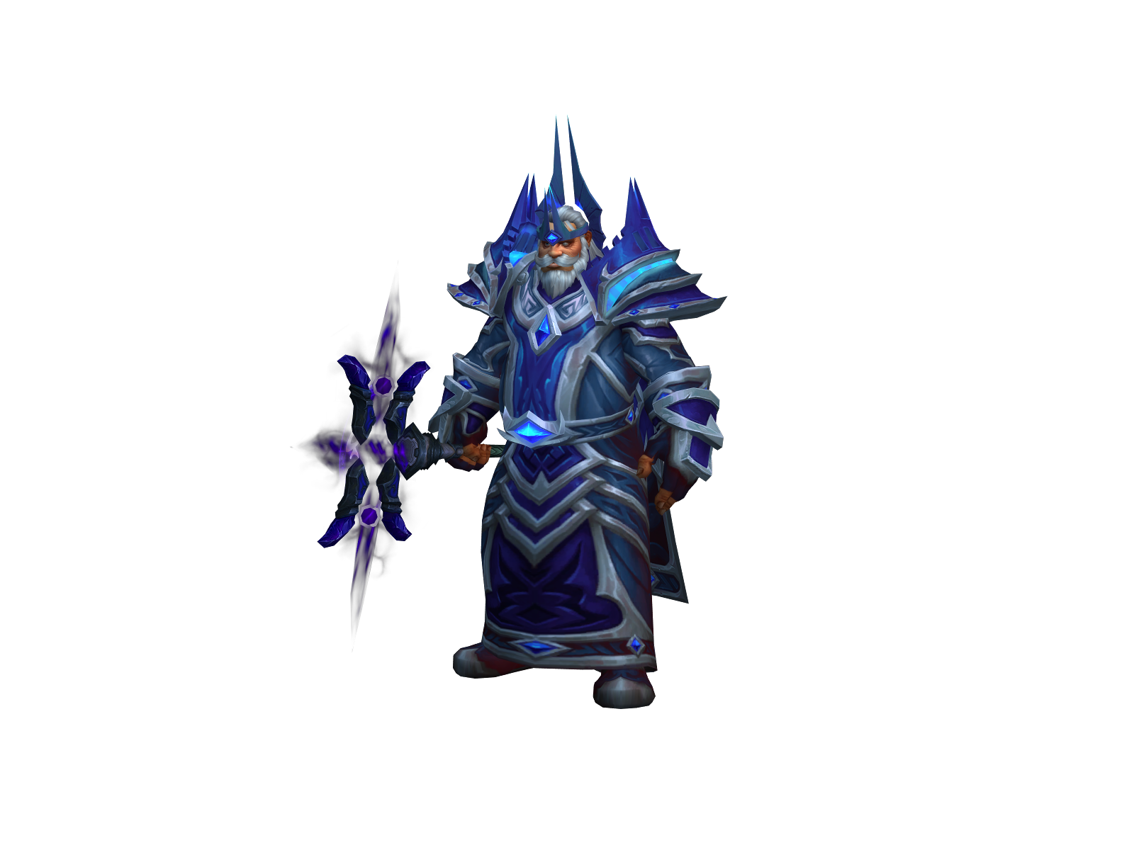Arcaneshally 3D character render