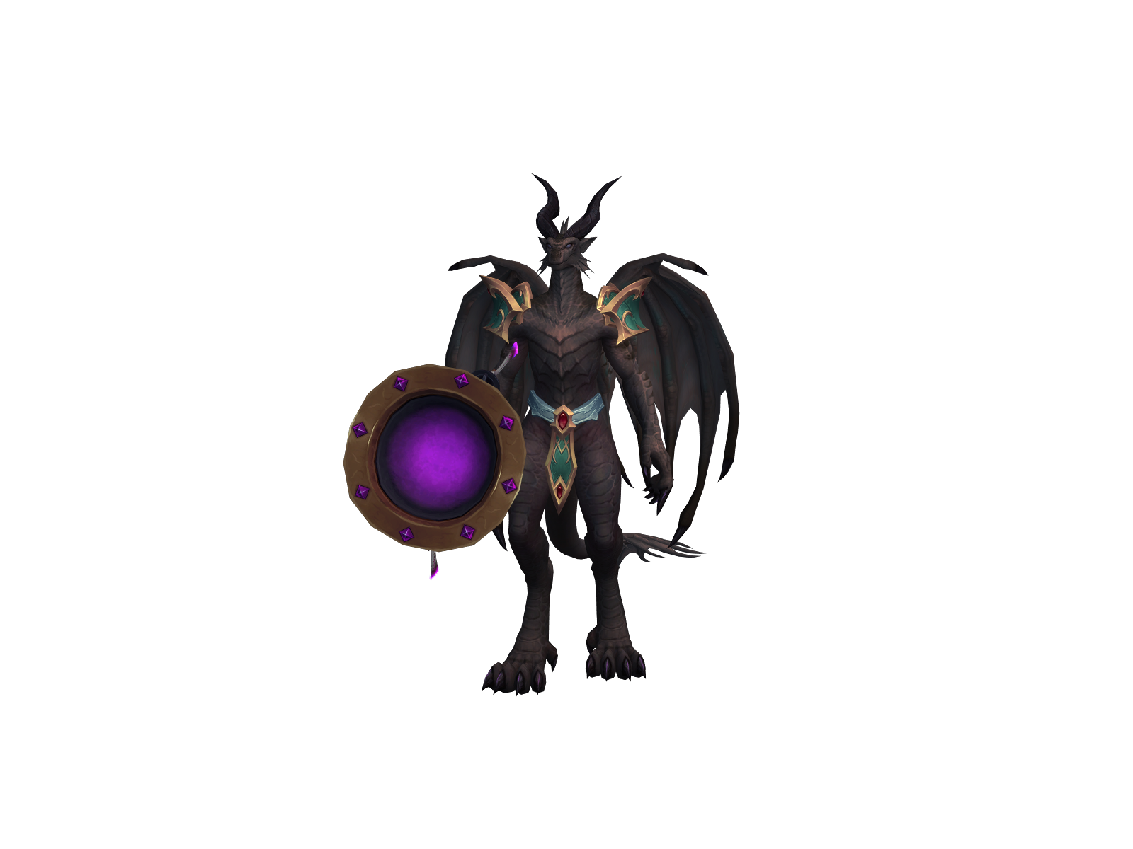 Rhaegaz 3D character render