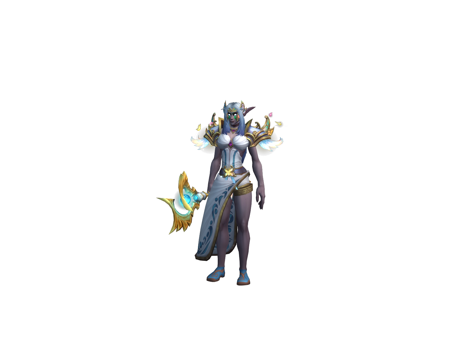 Maben 3D character render