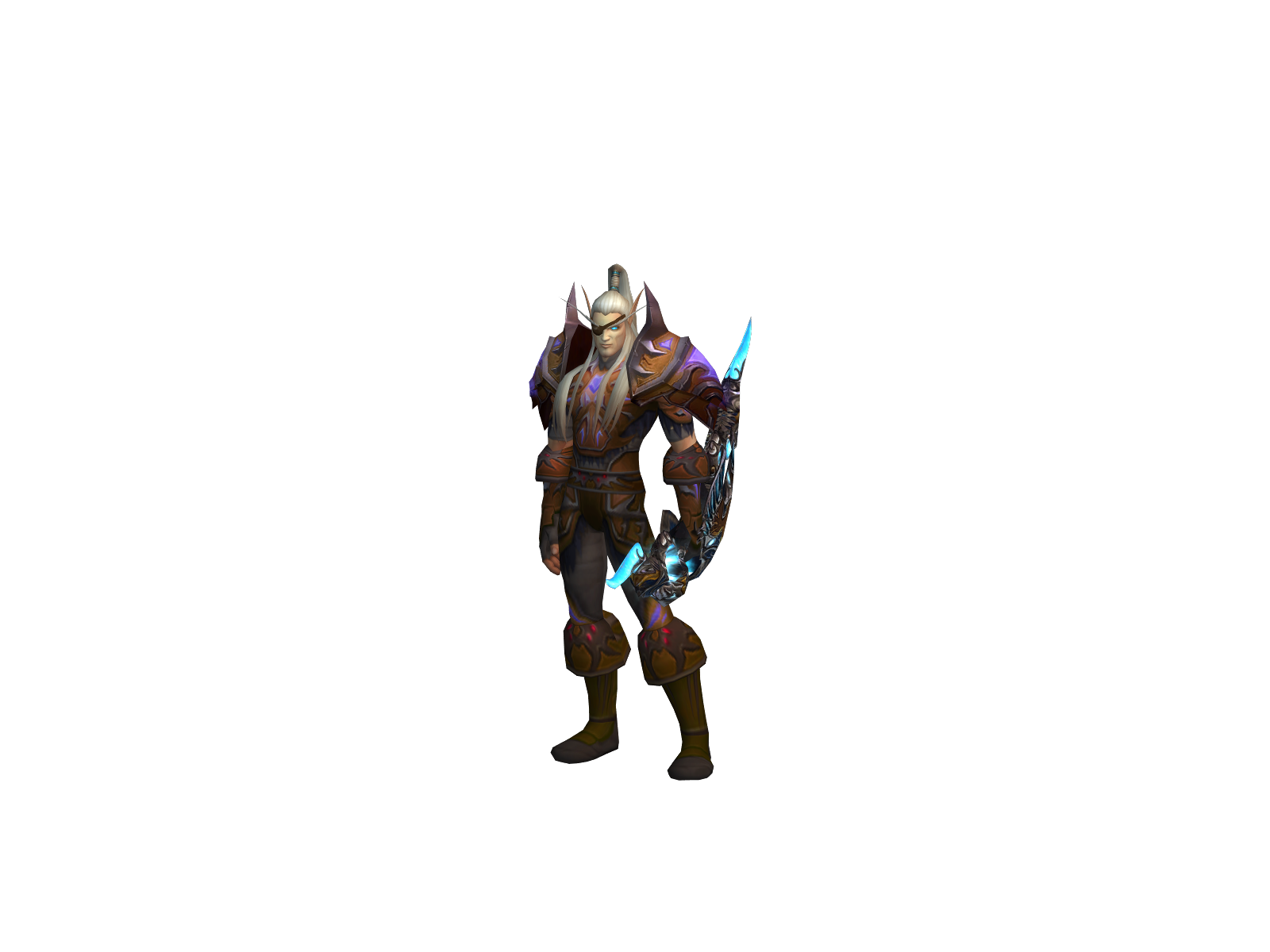 Cayll 3D character render