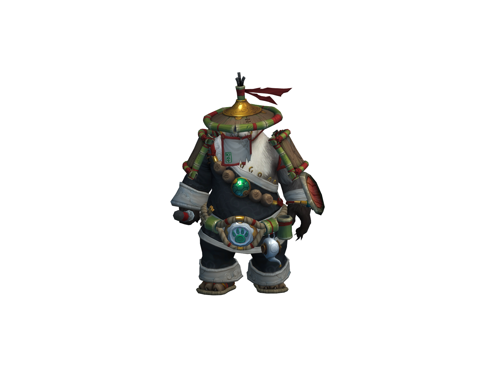 Dragginwar 3D character render