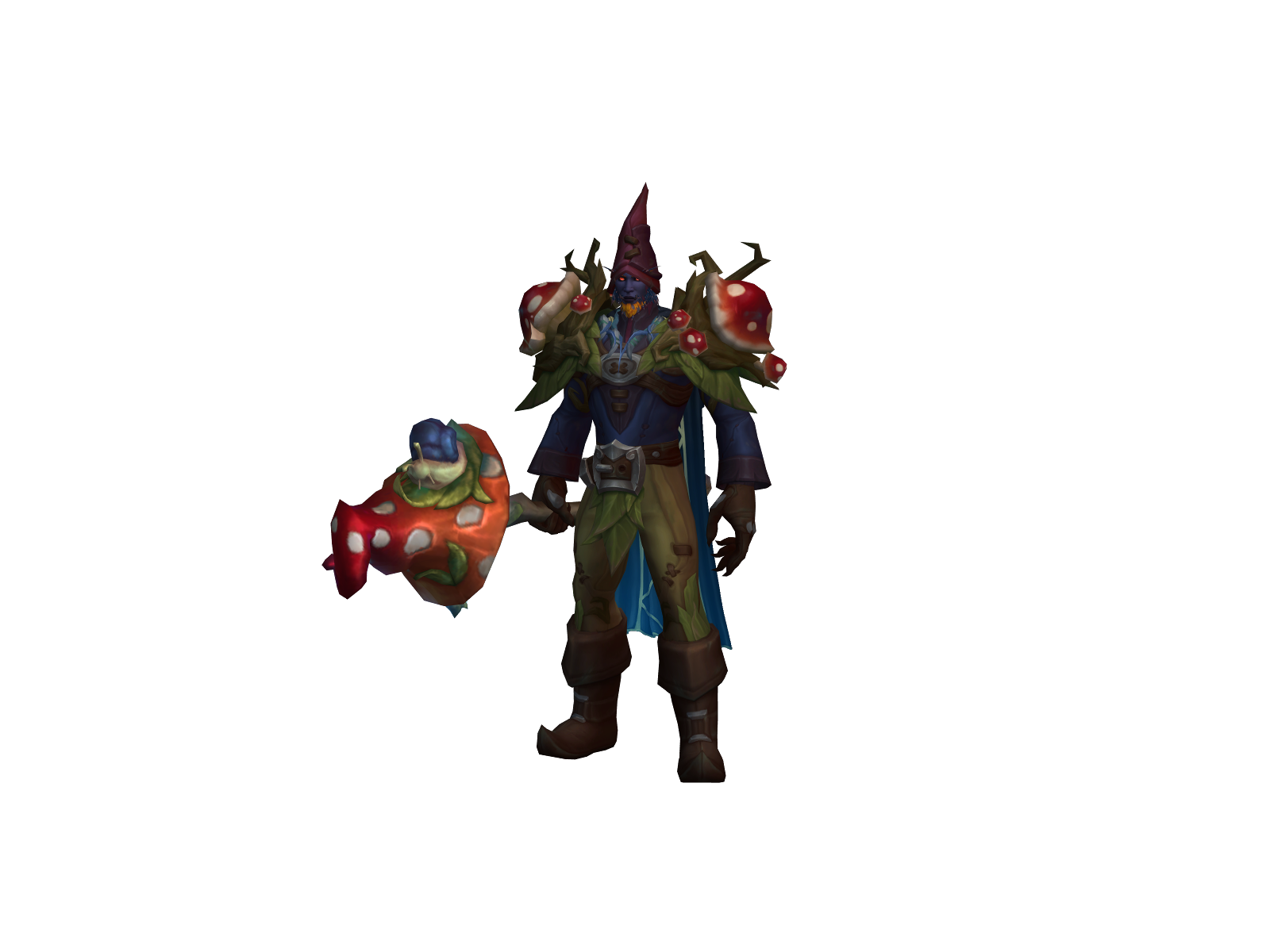 Bearlybubba 3D character render