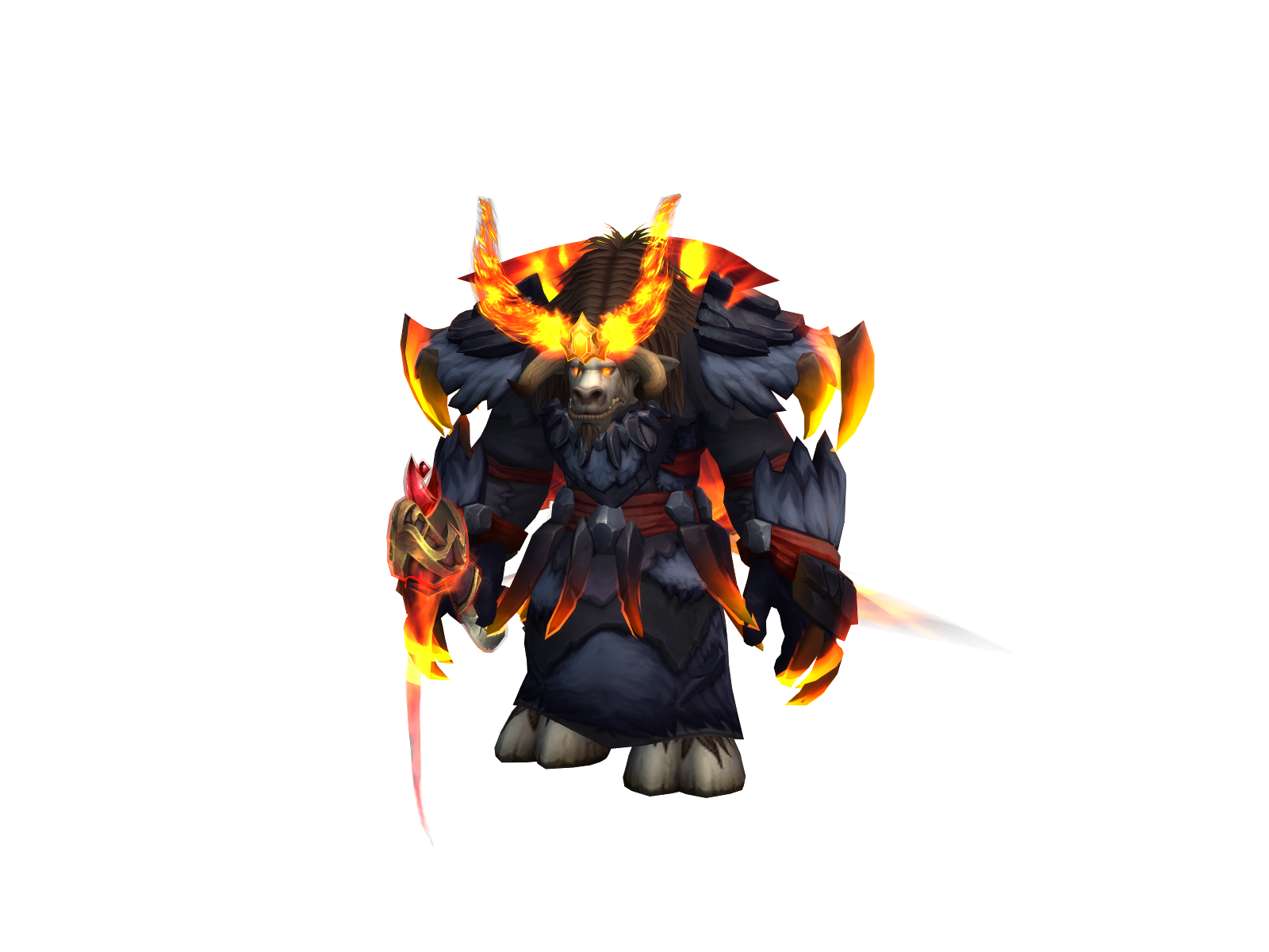 Taurenasarus 3D character render