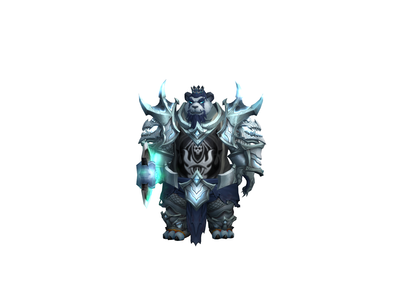 Icedchî 3D character render