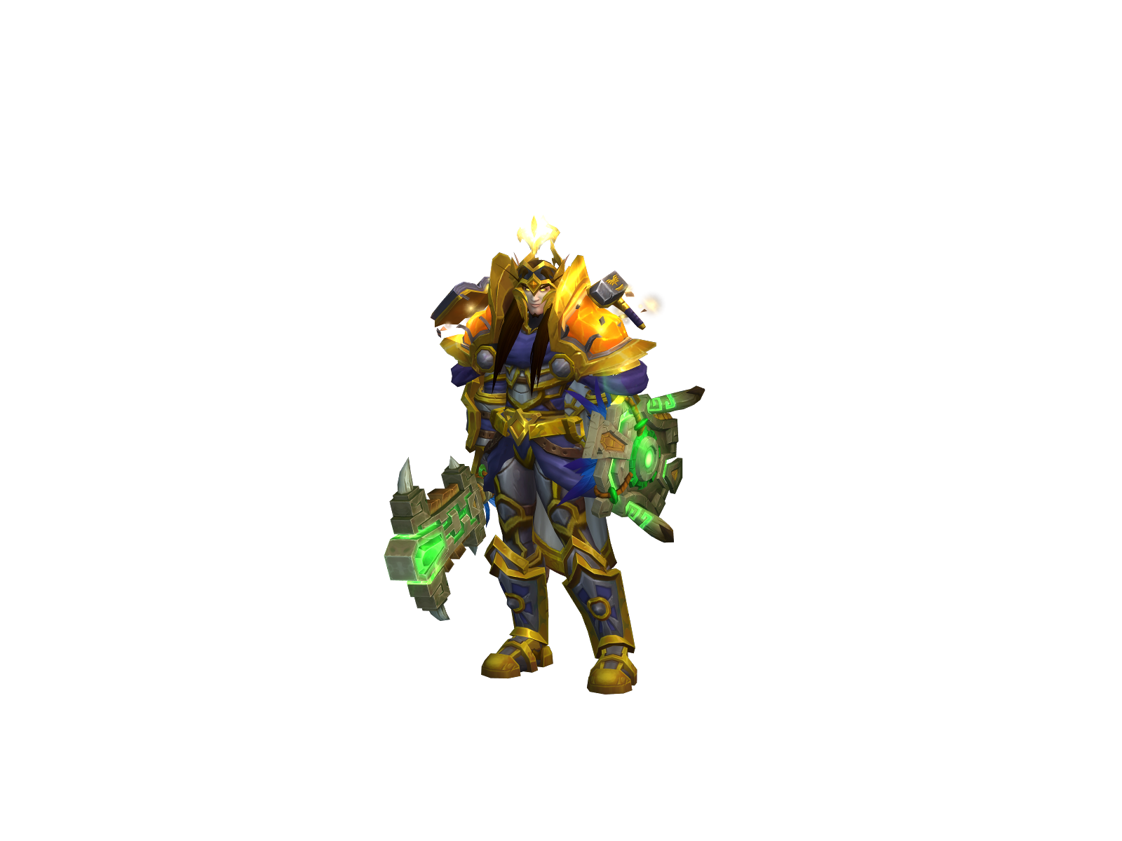 Dymir 3D character render
