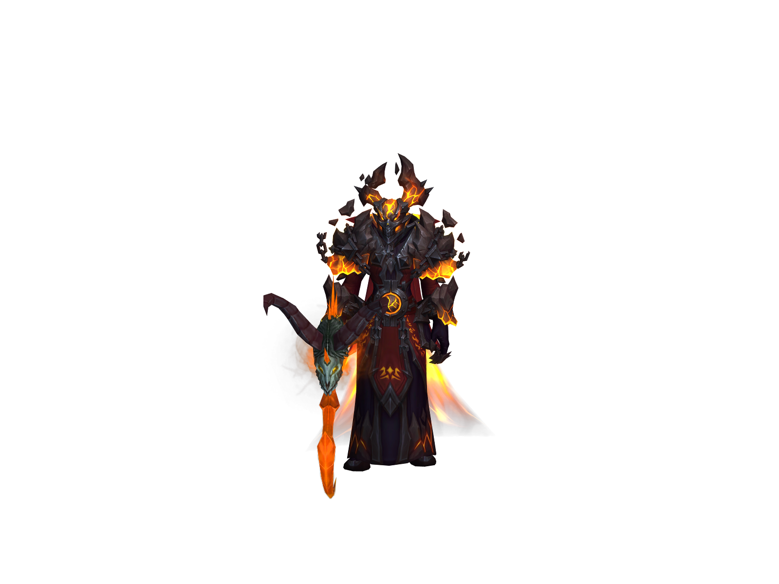 Twofacëd 3D character render
