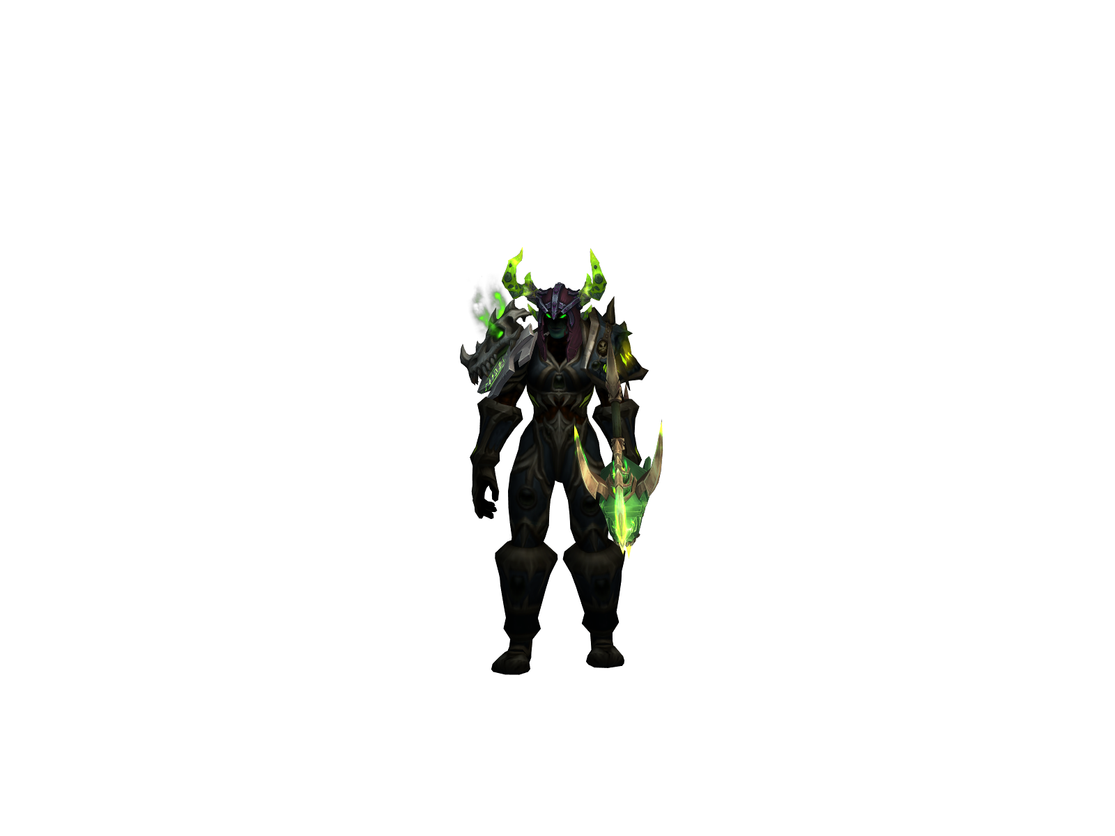 Uncletouchy 3D character render