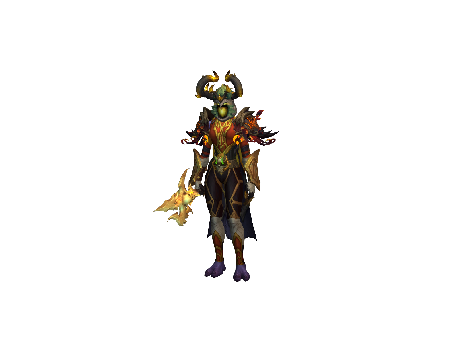 Naturlig 3D character render