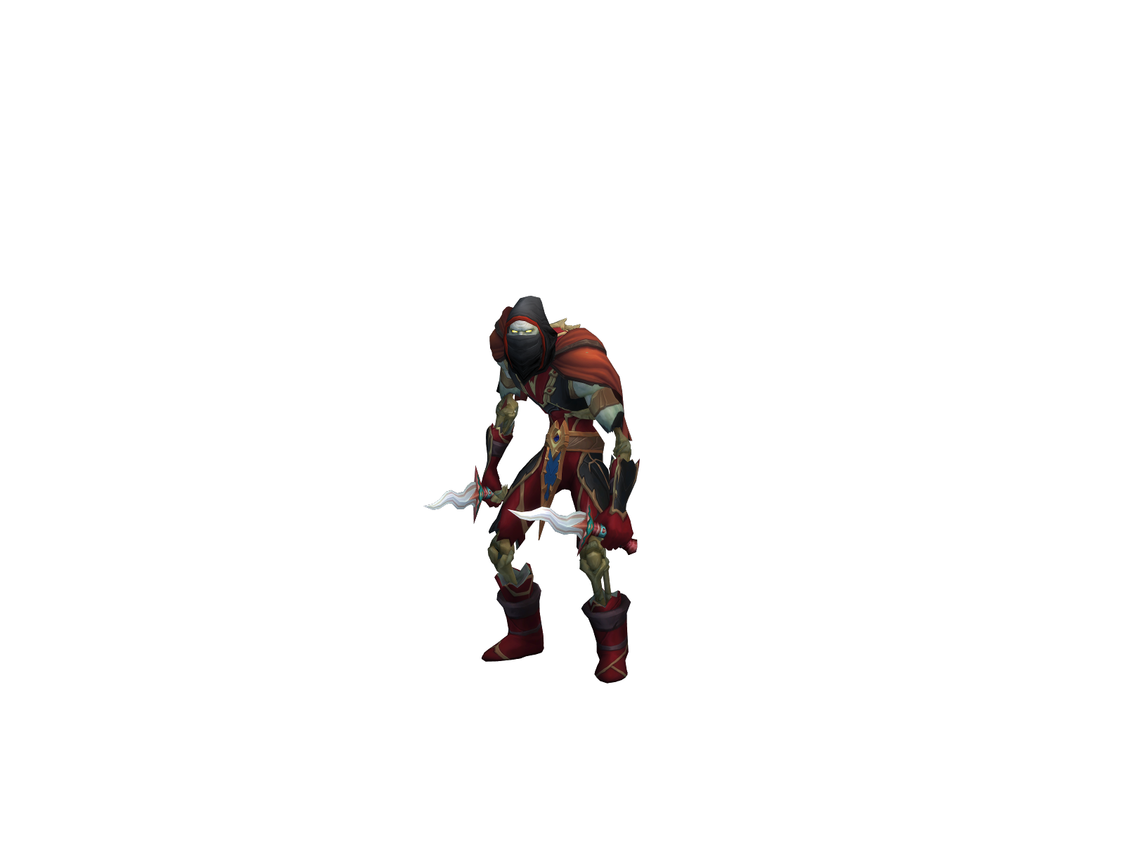 Smallknife 3D character render