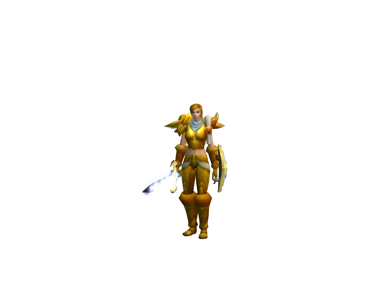 Dresari 3D character render