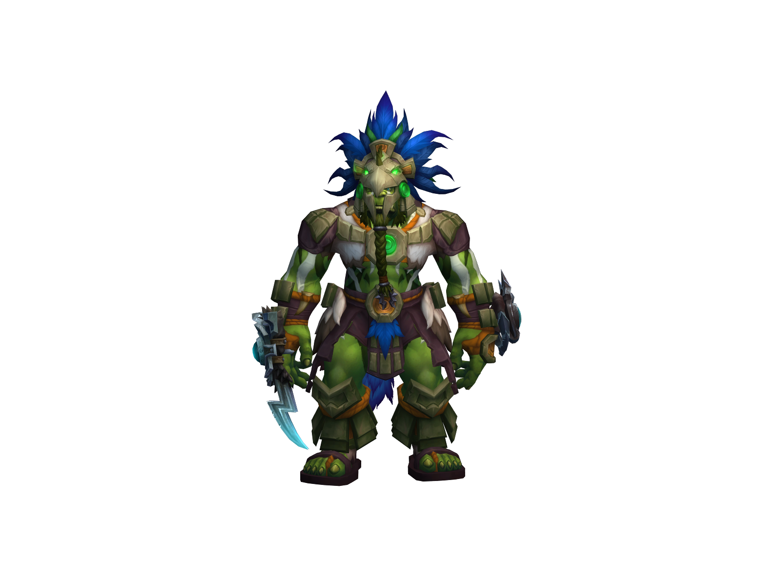 Zugwaffles 3D character render