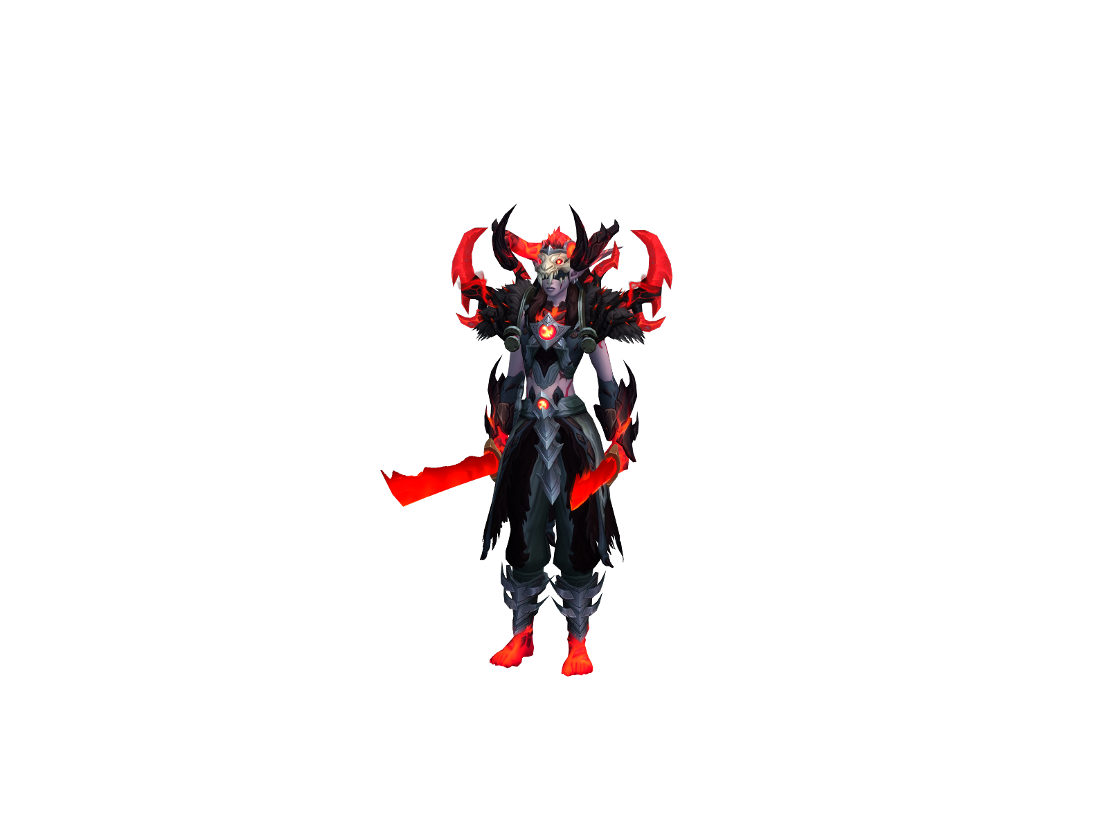 Rrèd 3D character render