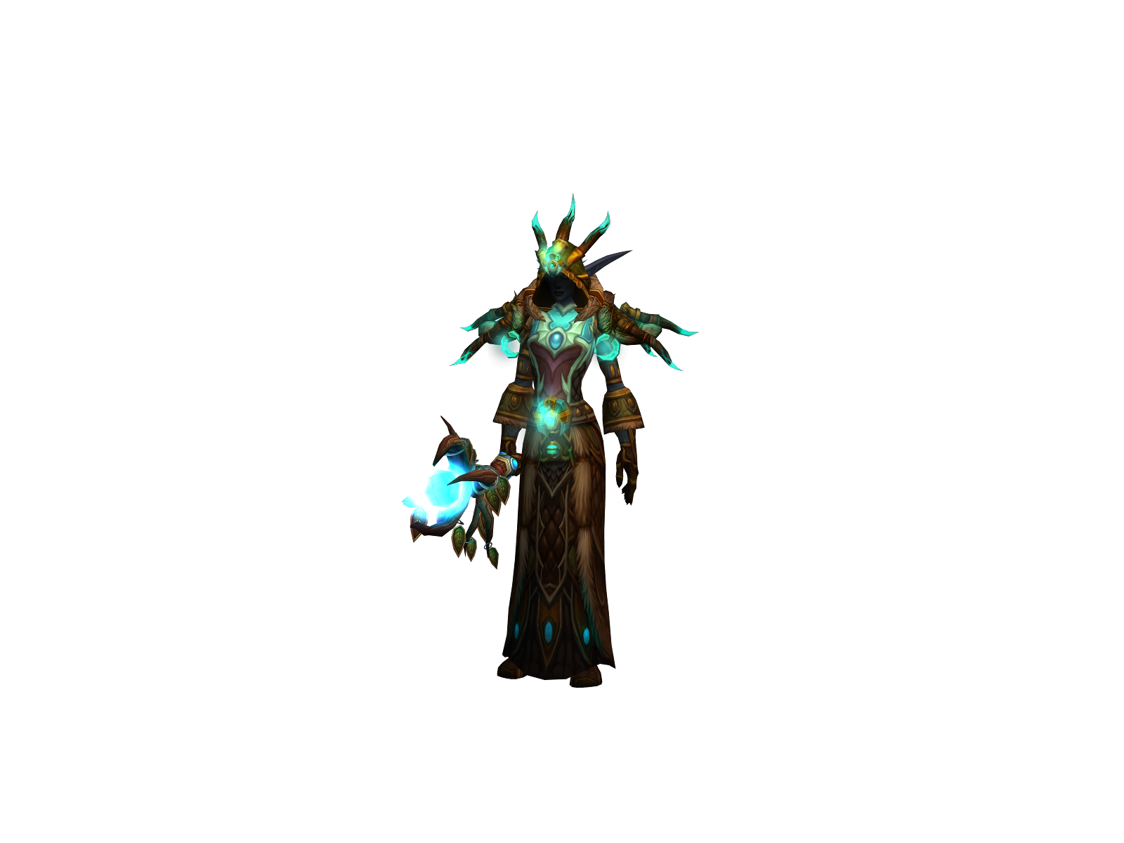 Pruey 3D character render
