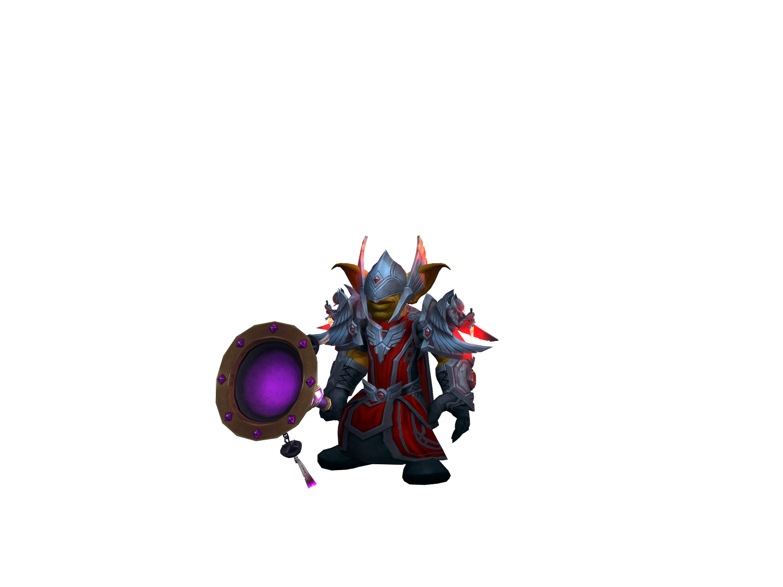 Pribixi 3D character render
