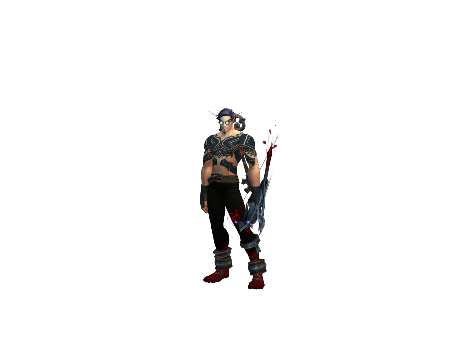 Lecrack 3D character render