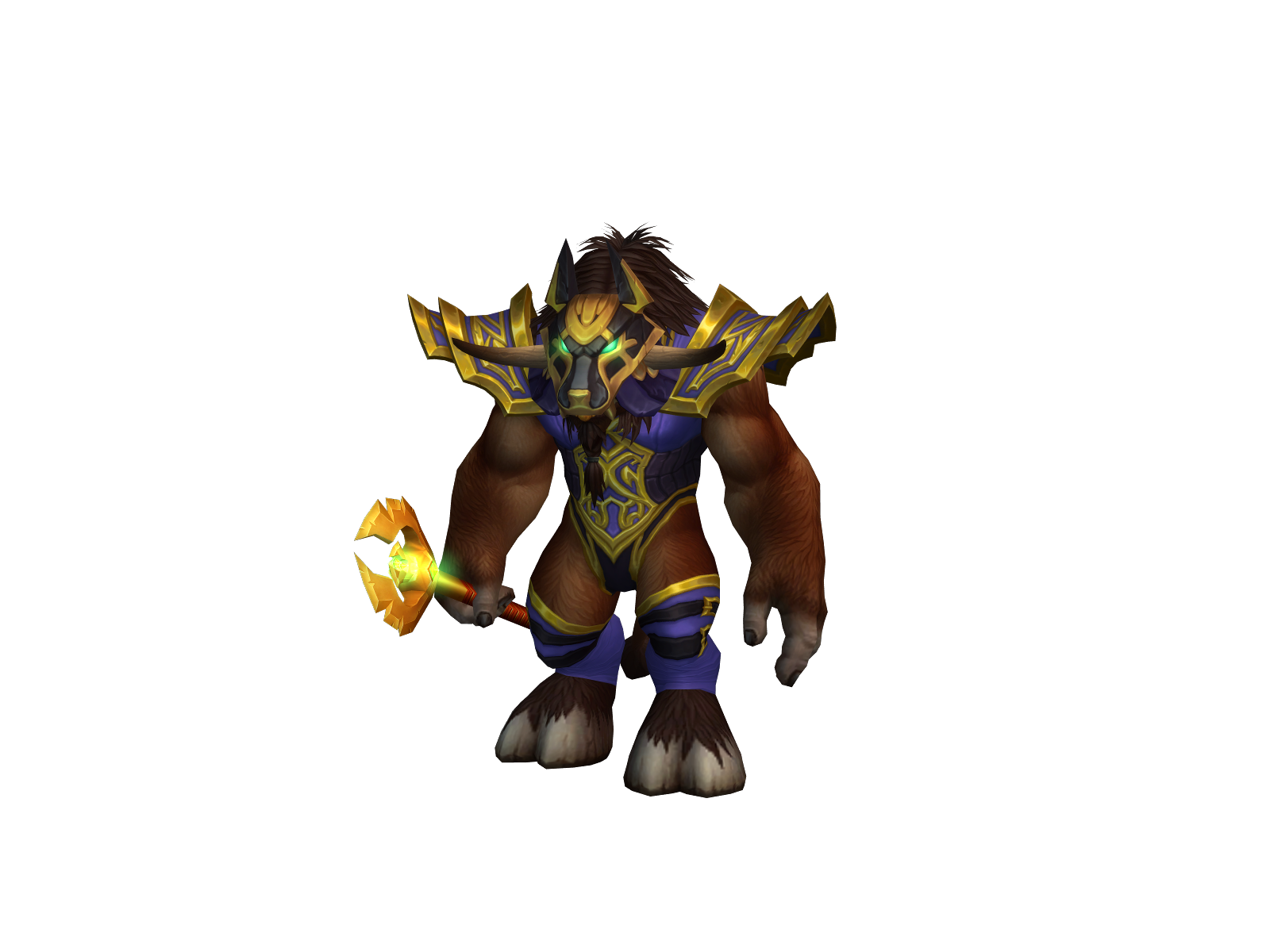 Burmook 3D character render