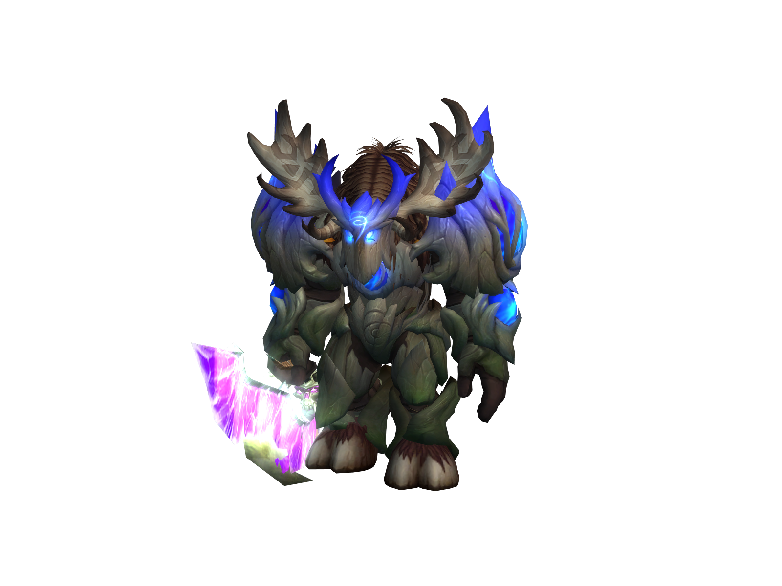 Peshbear 3D character render