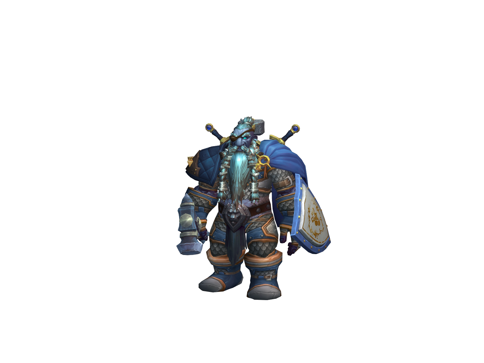 Beardwrath 3D character render