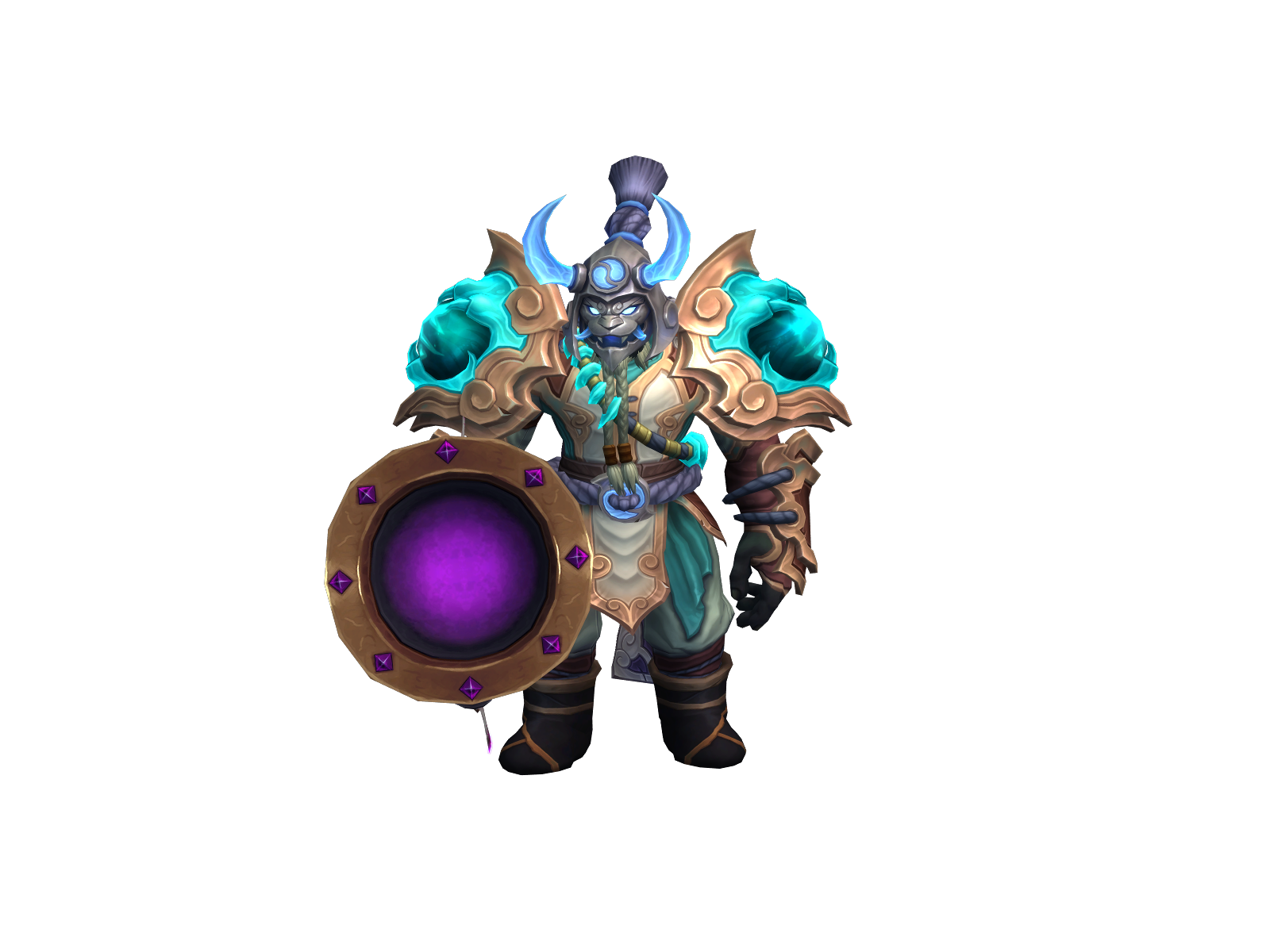 Daonk 3D character render