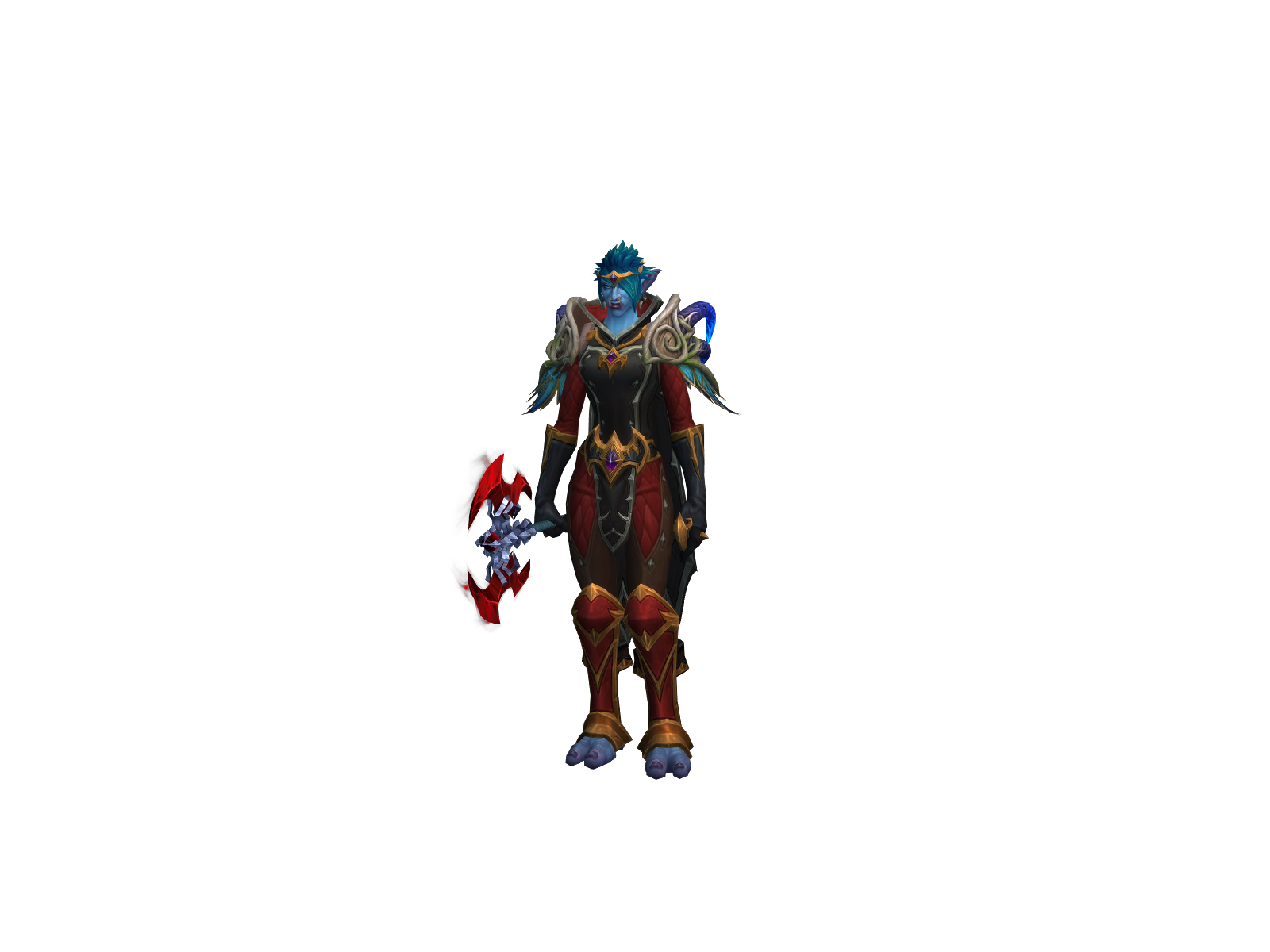 Trelvy 3D character render