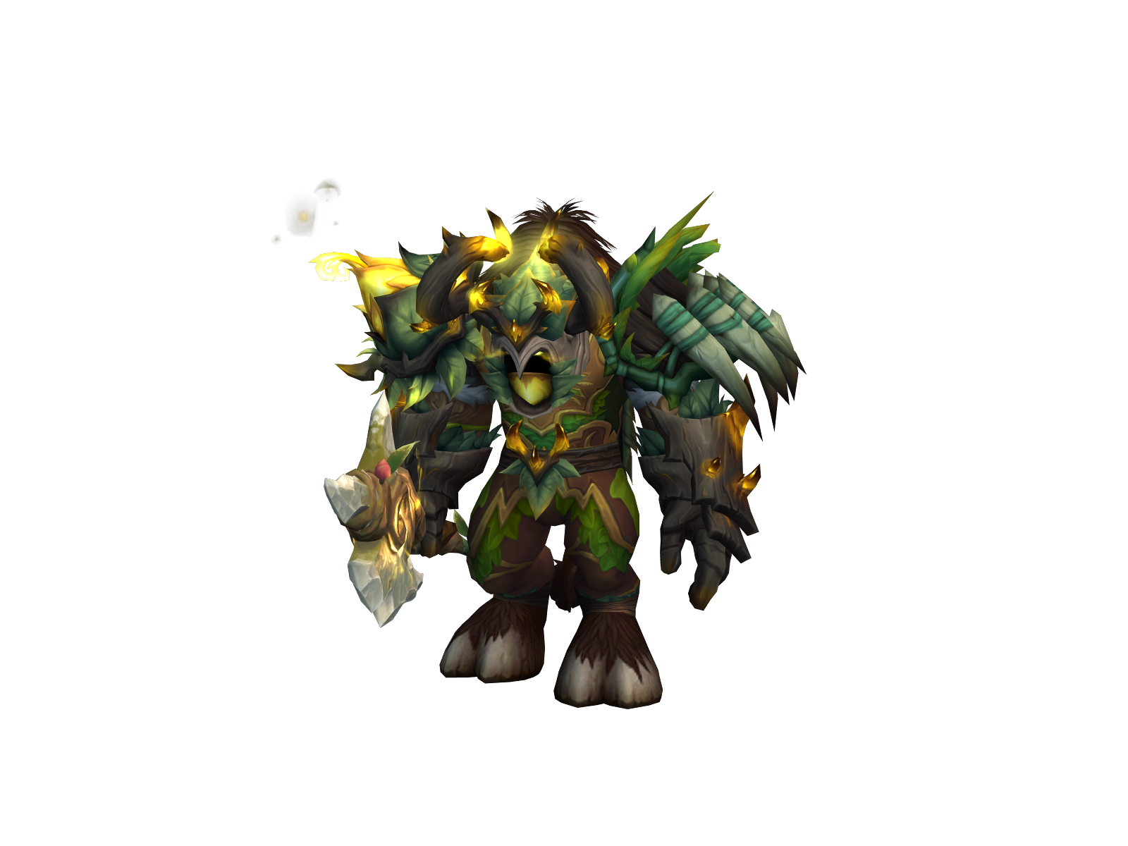 Bauthimoss 3D character render