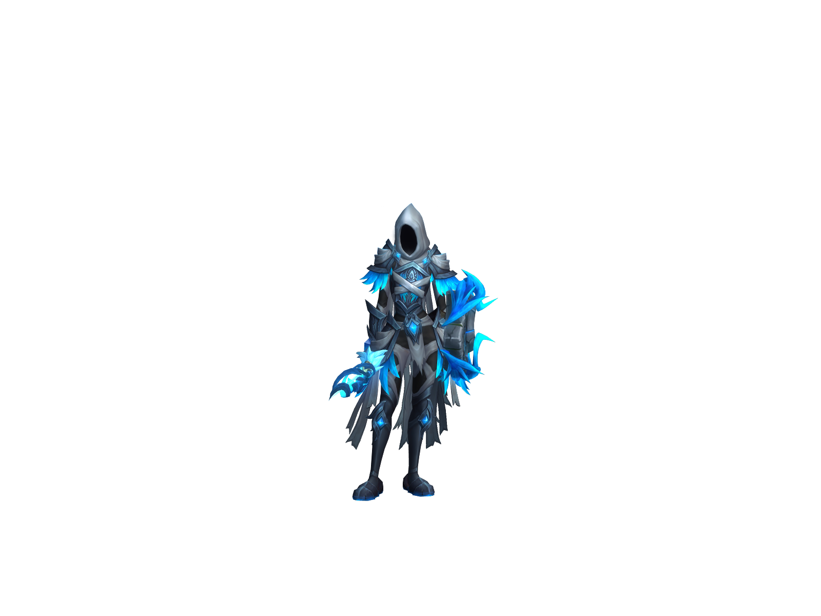 Frowne 3D character render