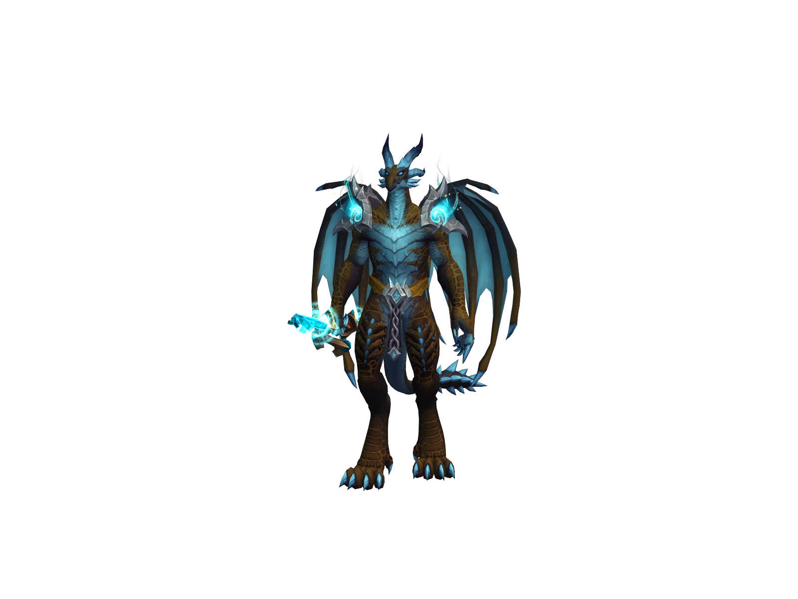 Giratina 3D character render