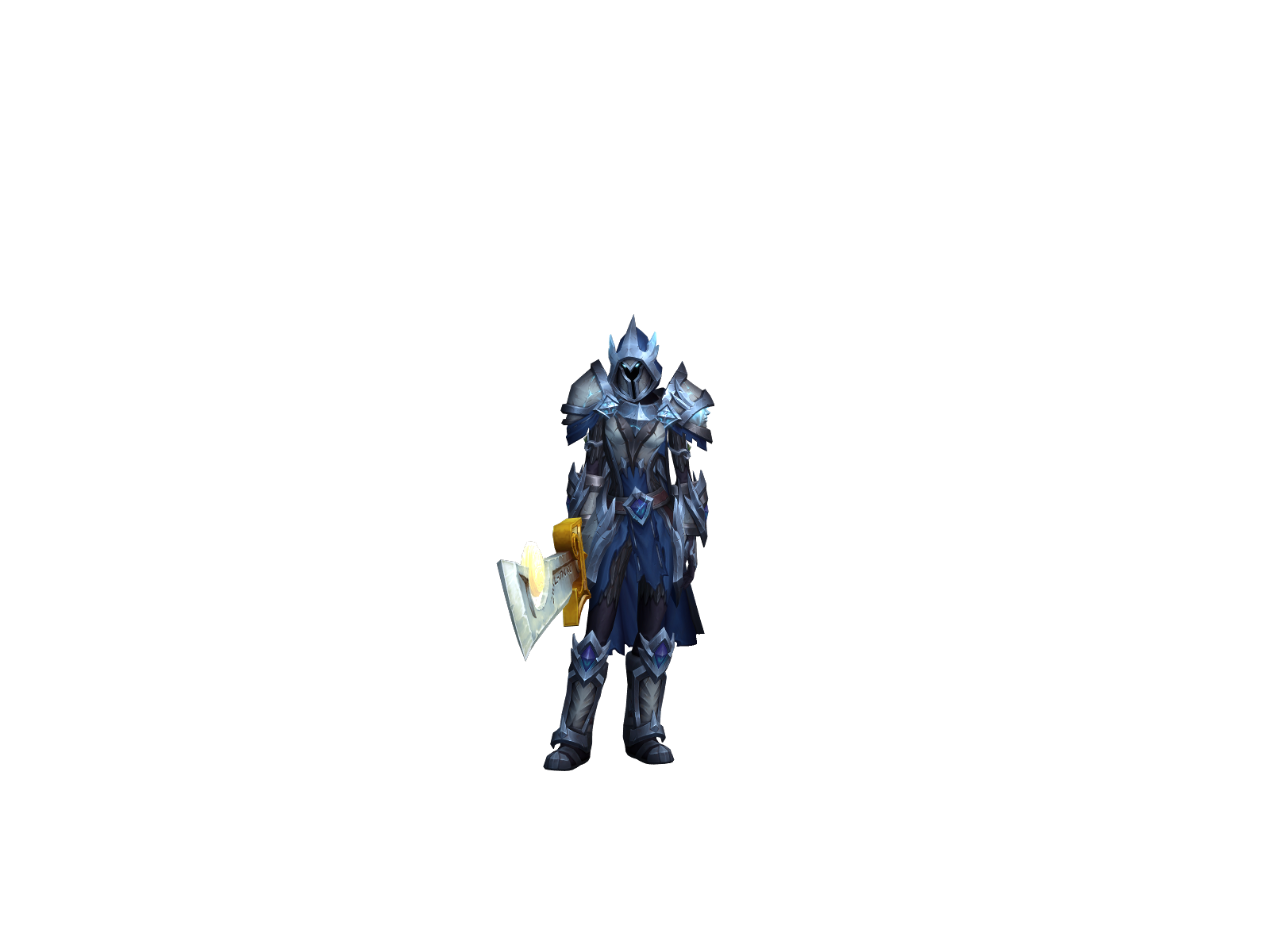 Pubo 3D character render