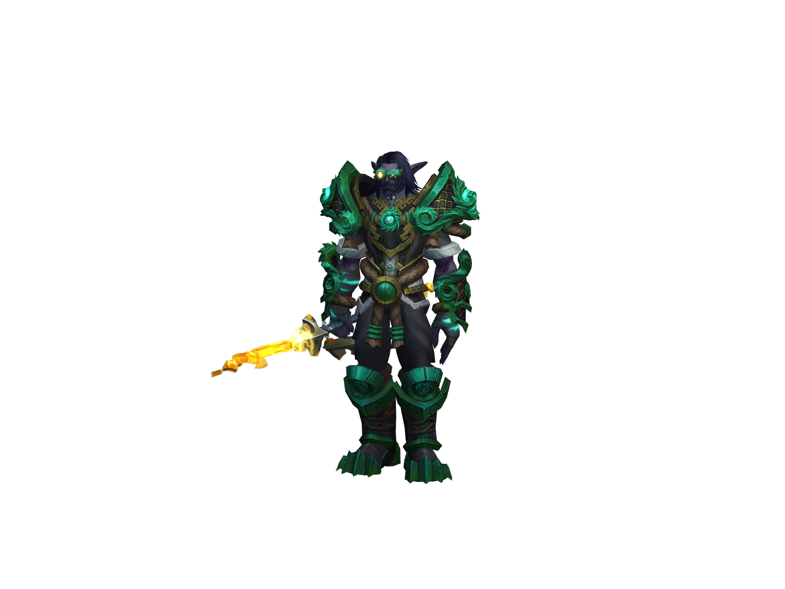 Built 3D character render