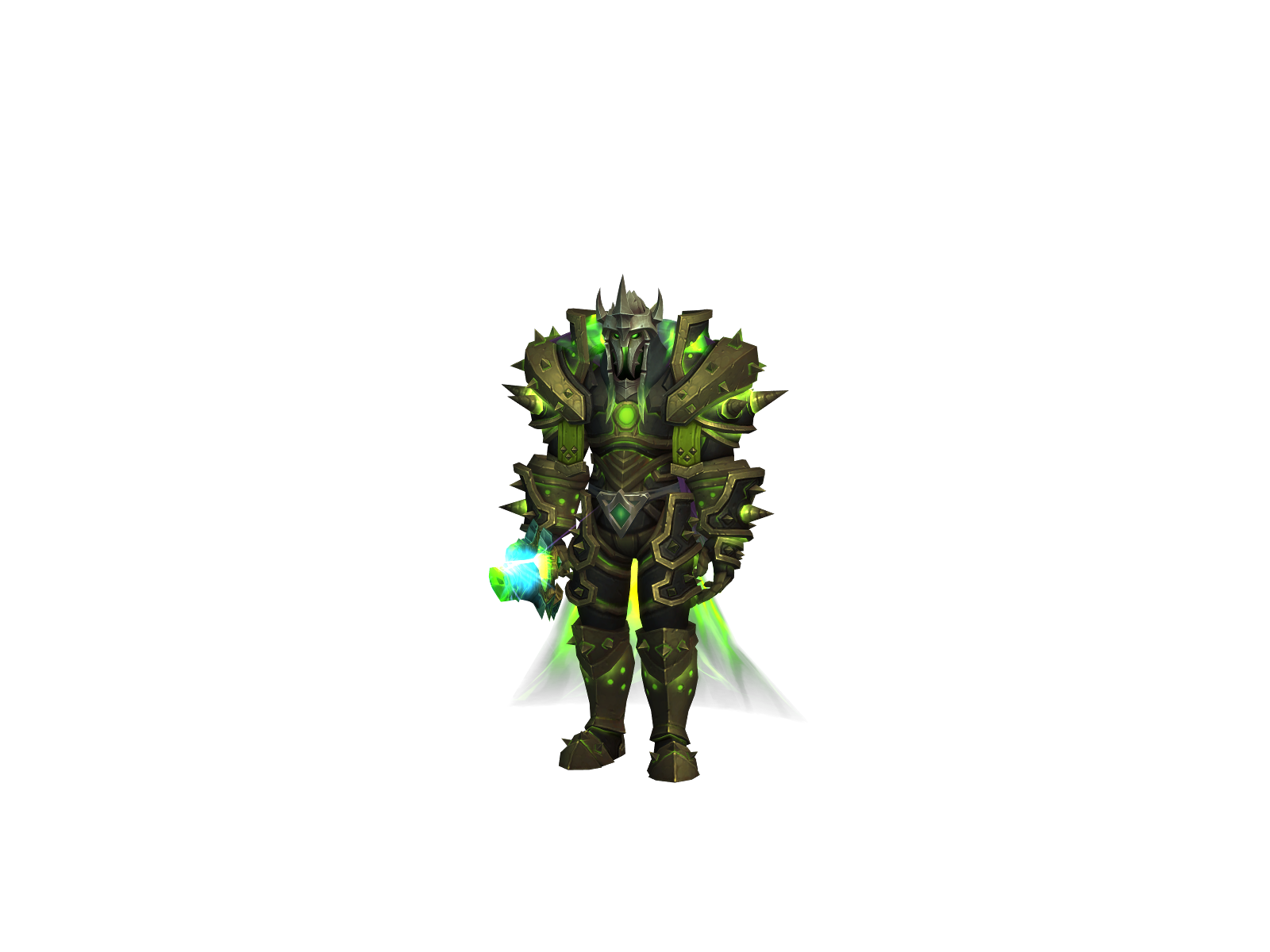 Gandaral 3D character render