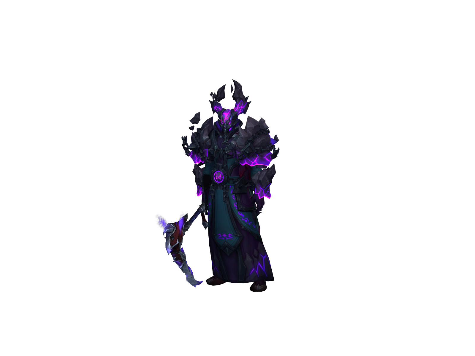 Ybpurged 3D character render