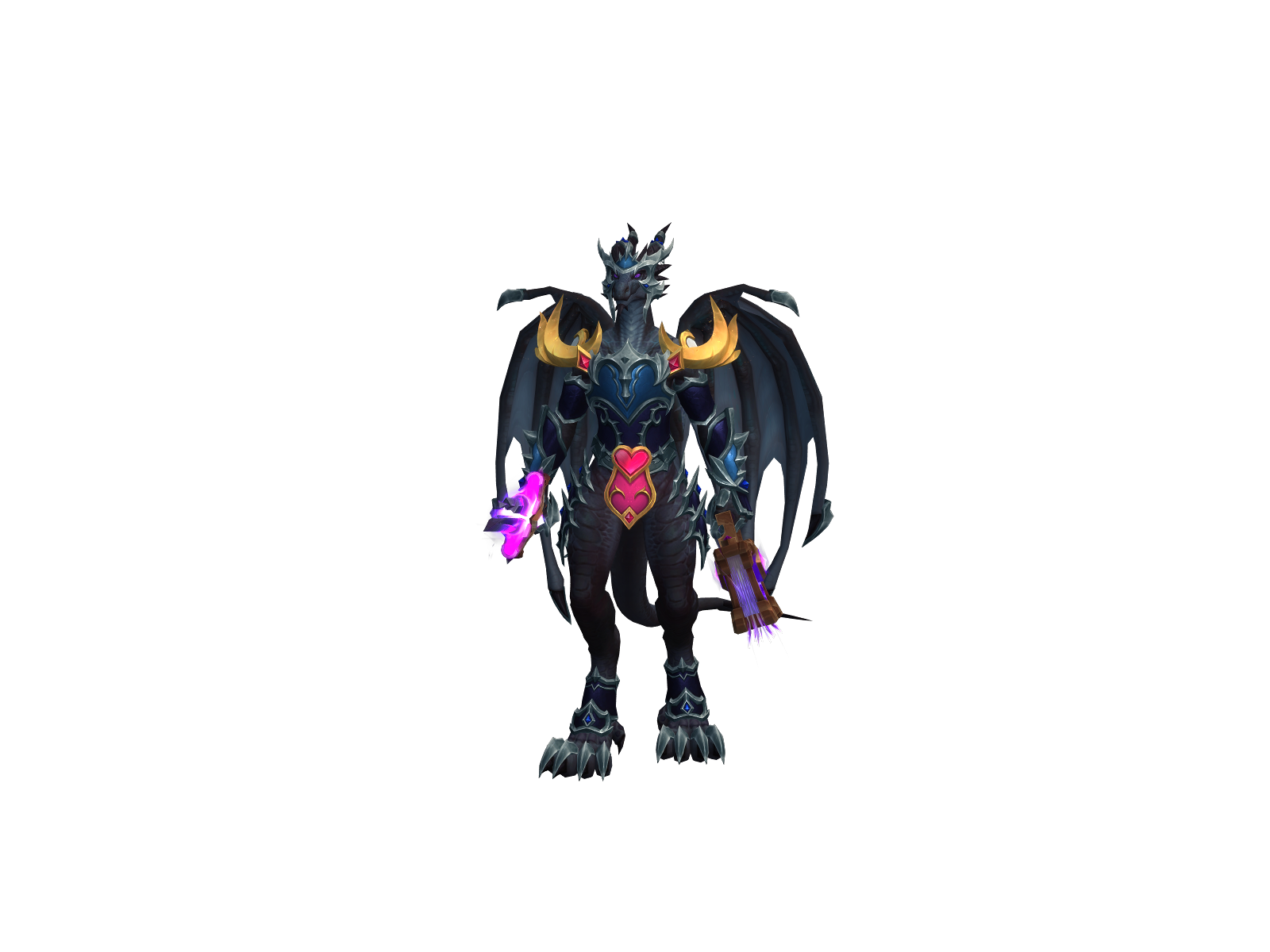 Dragoonkins 3D character render