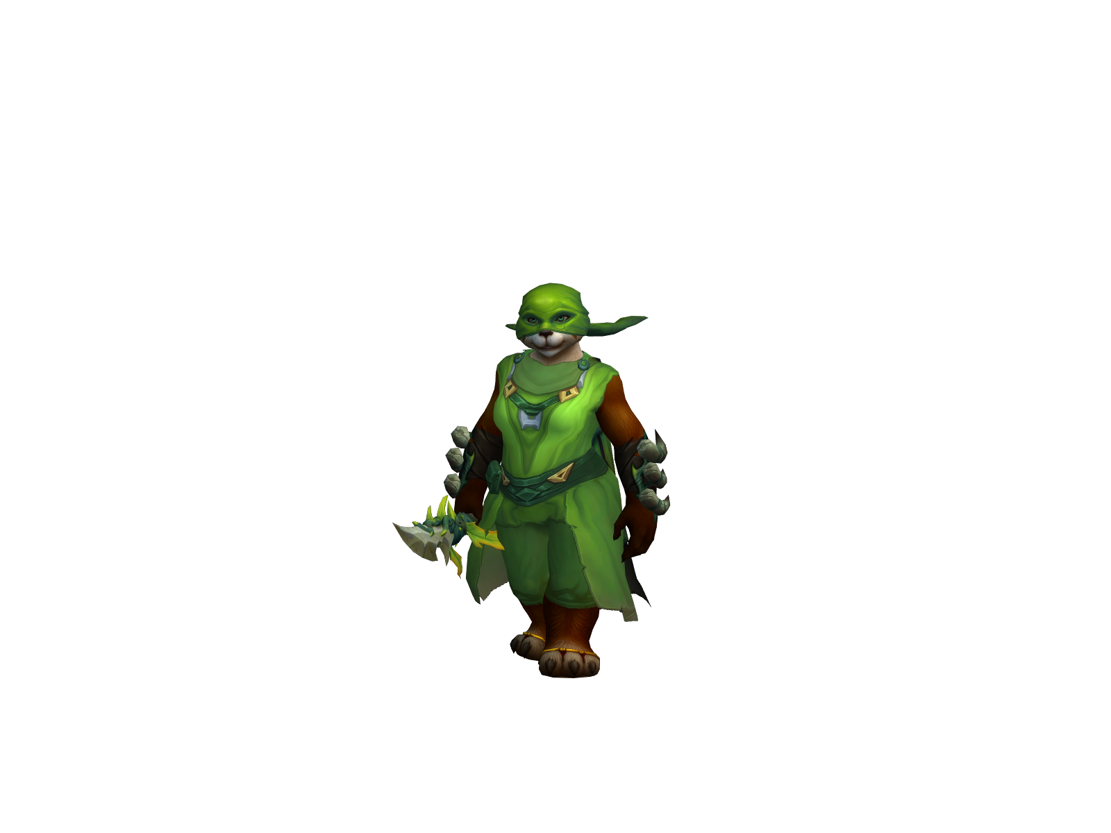 Borestbump 3D character render
