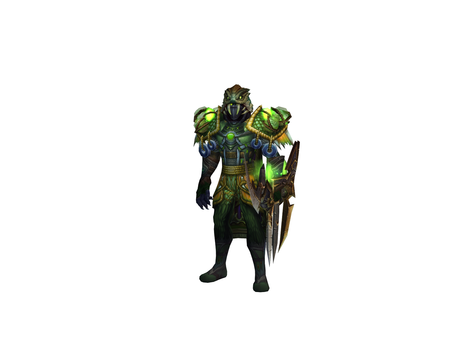 Ralien 3D character render