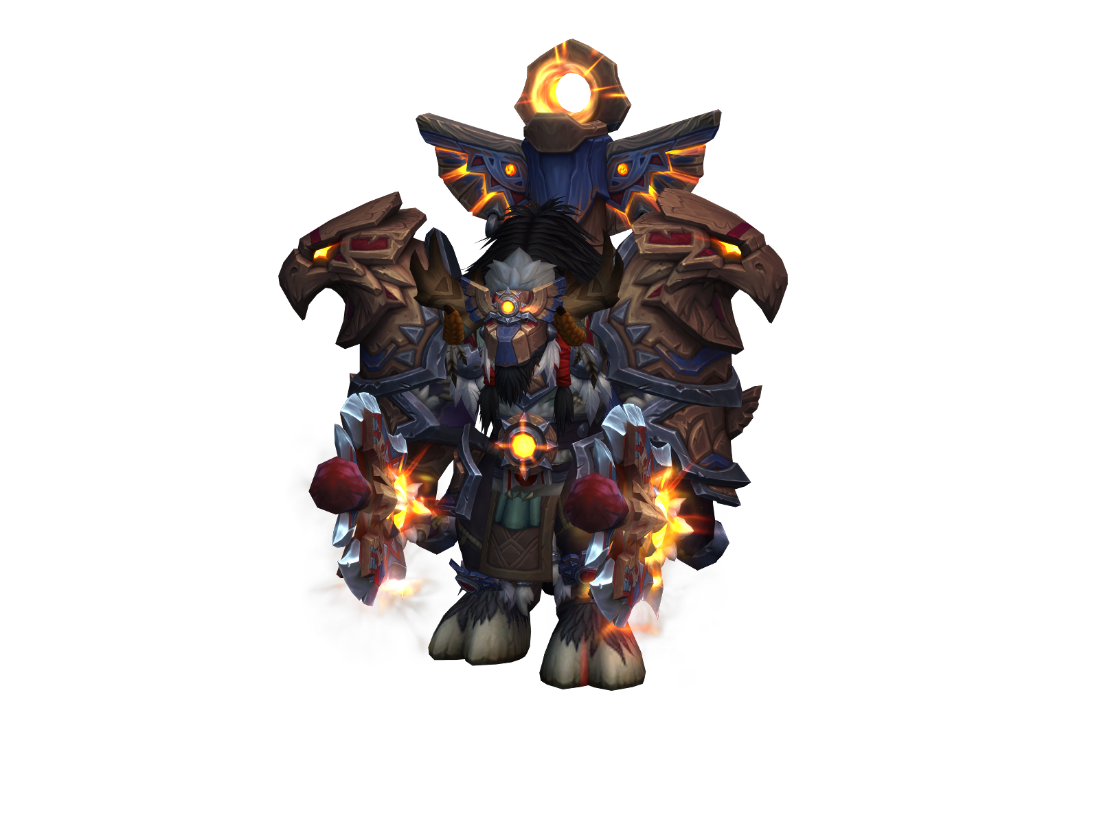 Huhuva 3D character render